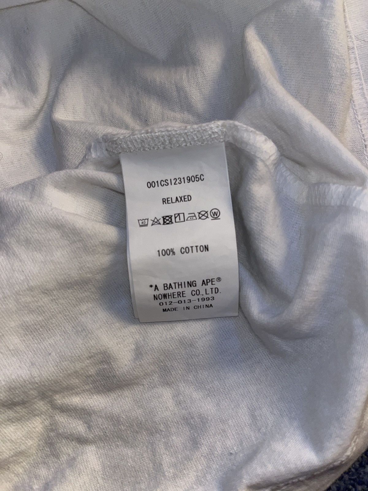 Bape × Heron Preston BAPE X HERON PRESTON RELAXED TEE Size US XXL / EU 58 / 5 - 7 Thumbnail