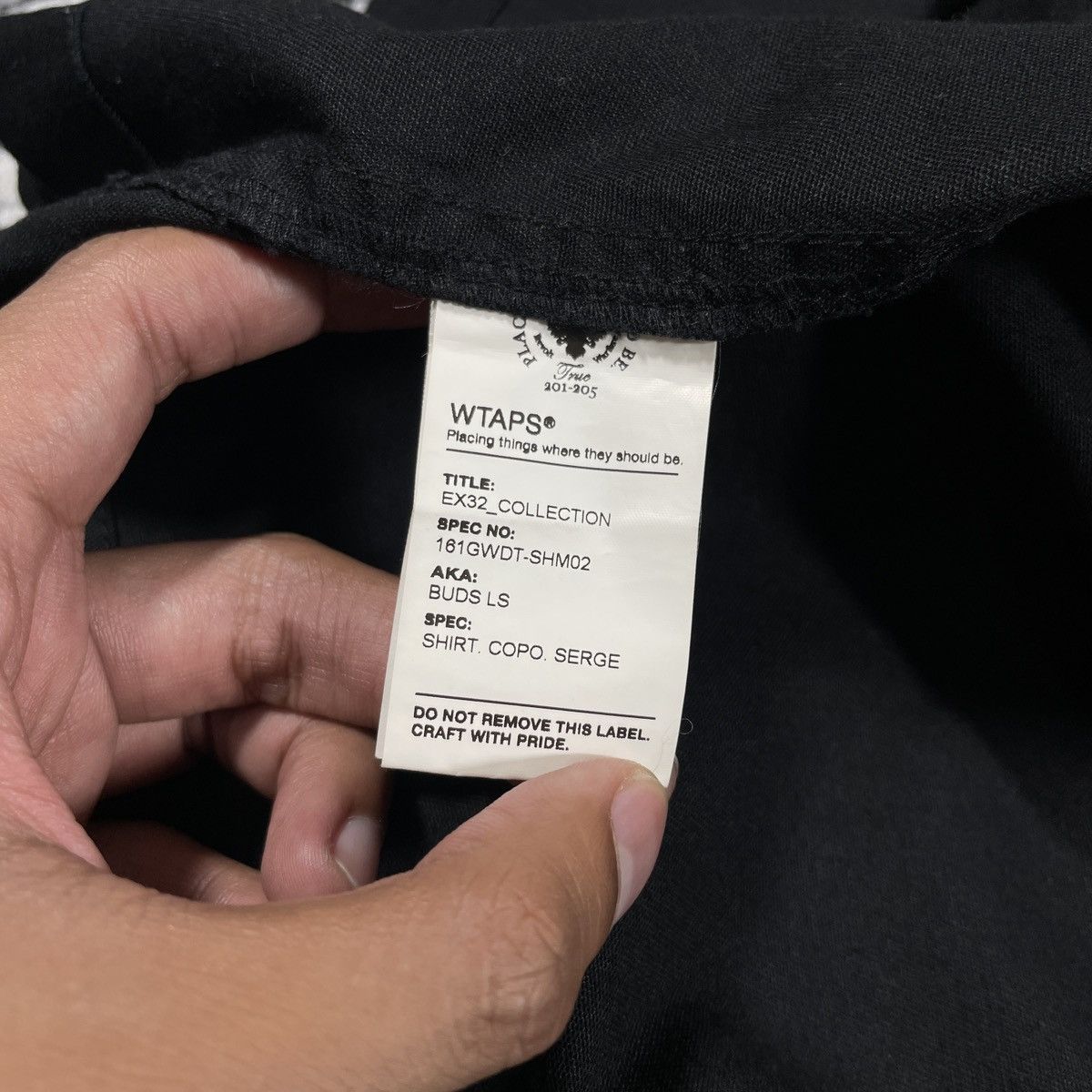 Wtaps WTAPS BUDS LS SHIRT COPO SERGE 2016 - MIKE Size US M / EU 48-50 / 2 - 6 Thumbnail