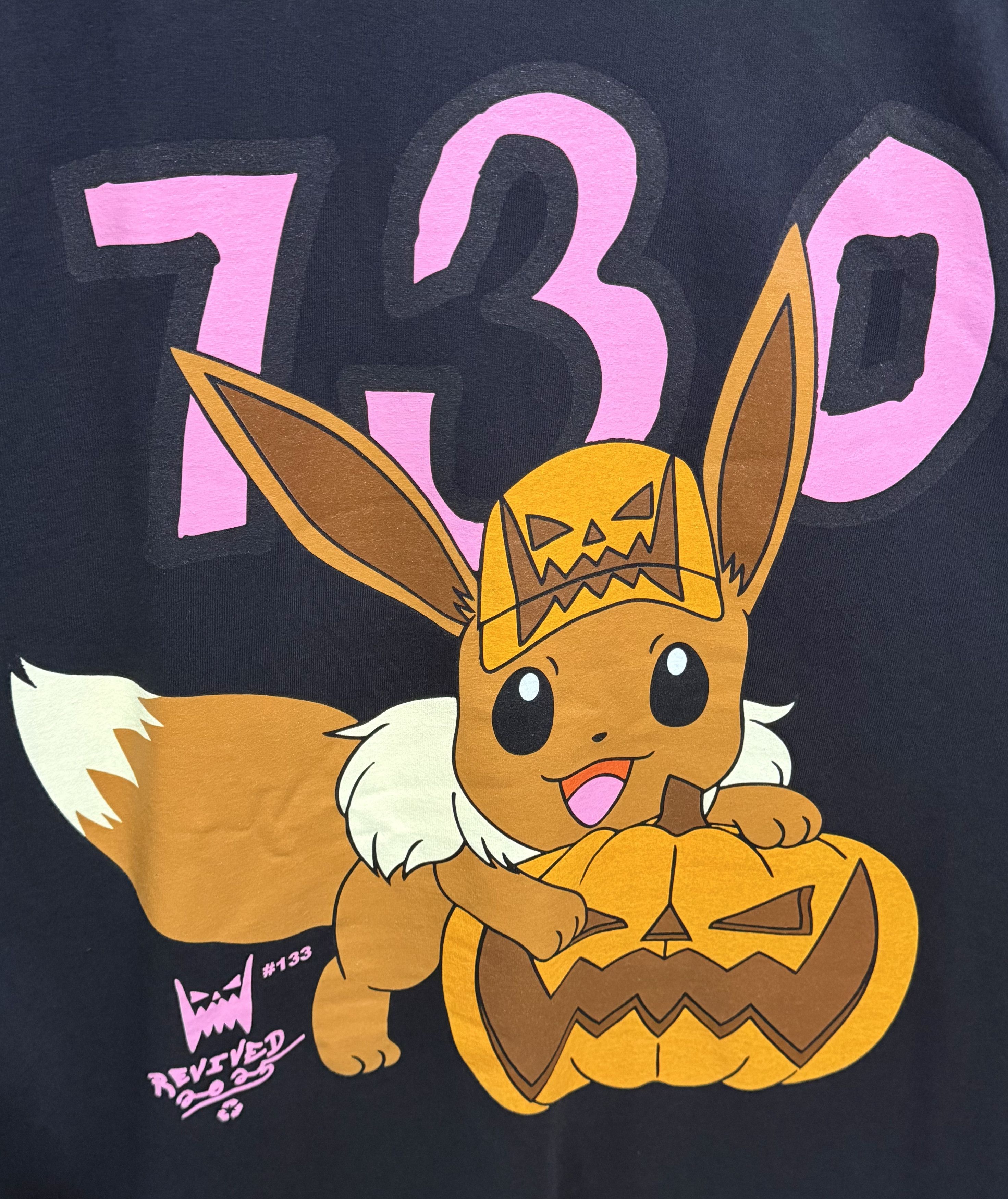 Asspizza Asspizza Revived Halloween Eevee Pokémon T Shirt Size US XXL / EU 58 / 5 - 3 Thumbnail