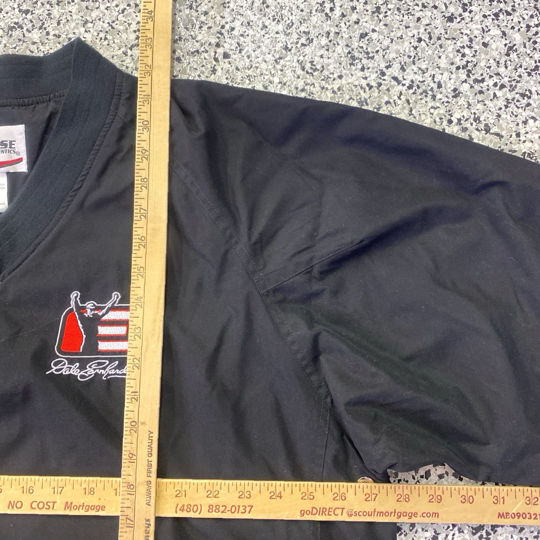 Chase Authentics VINTAGE Chase Authentics NASCAR Racing Pullover Jacket 2XL Men Black Windbreaker Size US XXL / EU 58 / 5 - 3 Thumbnail