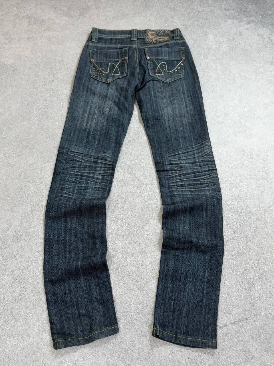 Japanese Brand vintage hysteric glamour style avant-garde flared y2k jeans Size 27" / US 4 / IT 40 - 1 Thumbnail