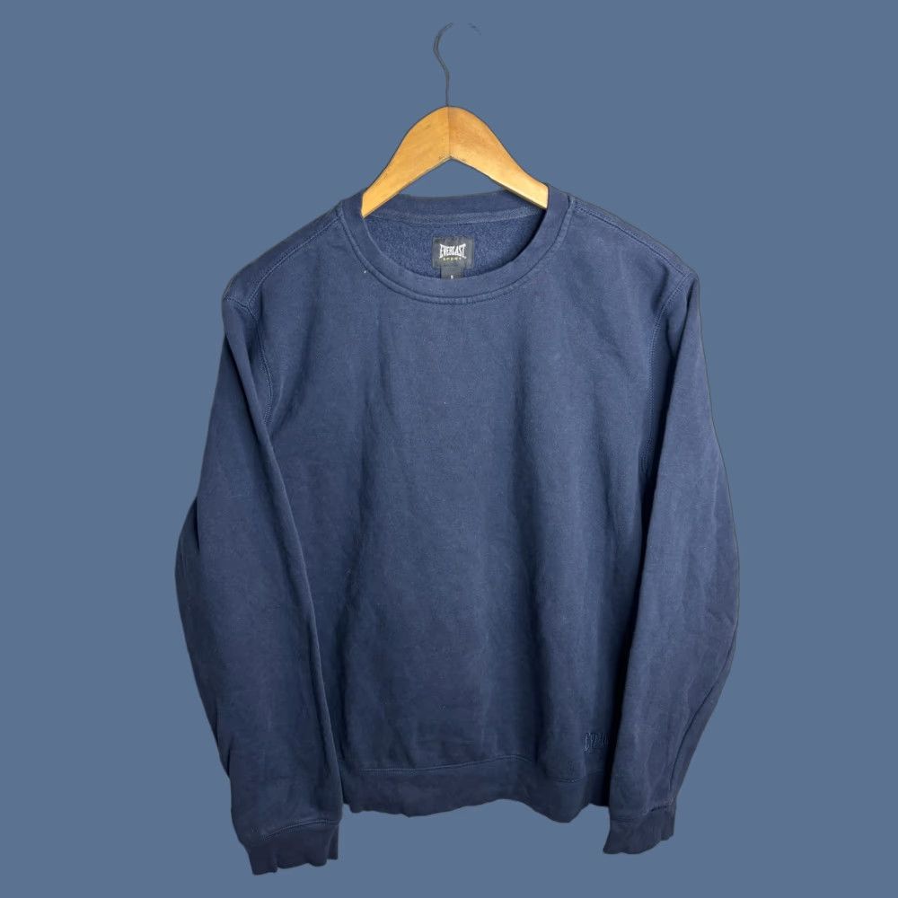 Everlast Everlast Sport Sweatshirt Mens Small Navy Blue Crewneck Fleece Pullover Athletic Size US S / EU 44-46 / 1 - 1 Thumbnail