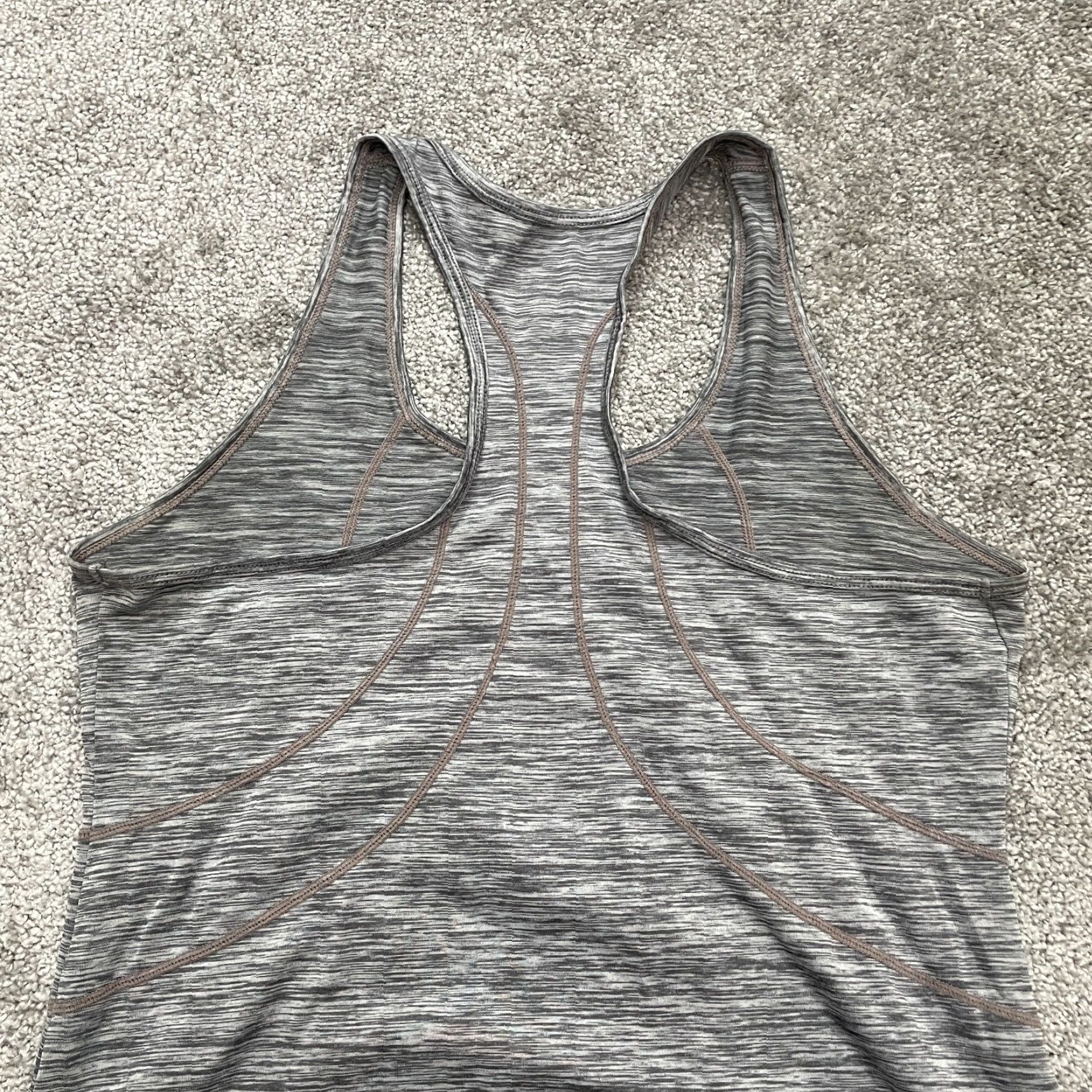 Reebok Reebok Active Tank Womens Medium Gray Halter Racerback Athletic Gym Yoga Run Size M / US 6-8 / IT 42-44 - 3 Thumbnail