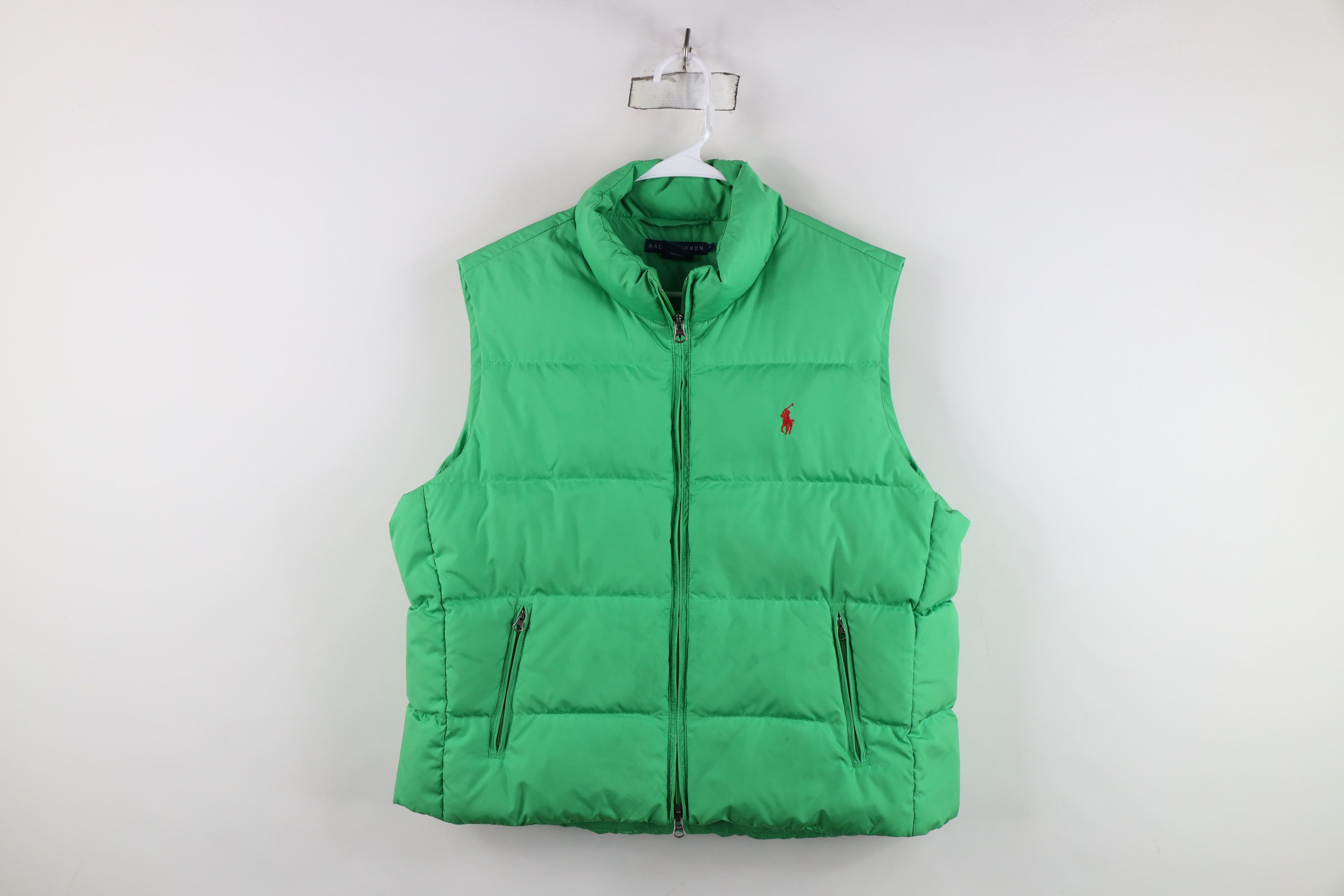 Ralph Lauren Vintage 90s Ralph Lauren Duck Down Puffer Vest Jacket Green Size XL / US 12-14 / IT 48-50 - 1 Thumbnail