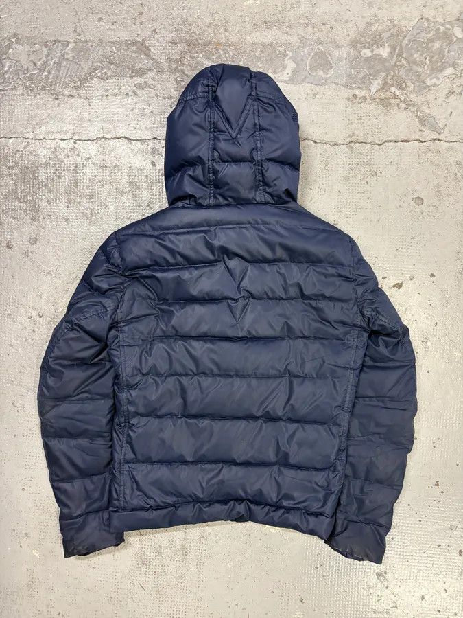 Versace Versace Navy Quilted Nylon Asymmetrical Puffer Jacket Size US S / EU 44-46 / 1 - 5 Thumbnail