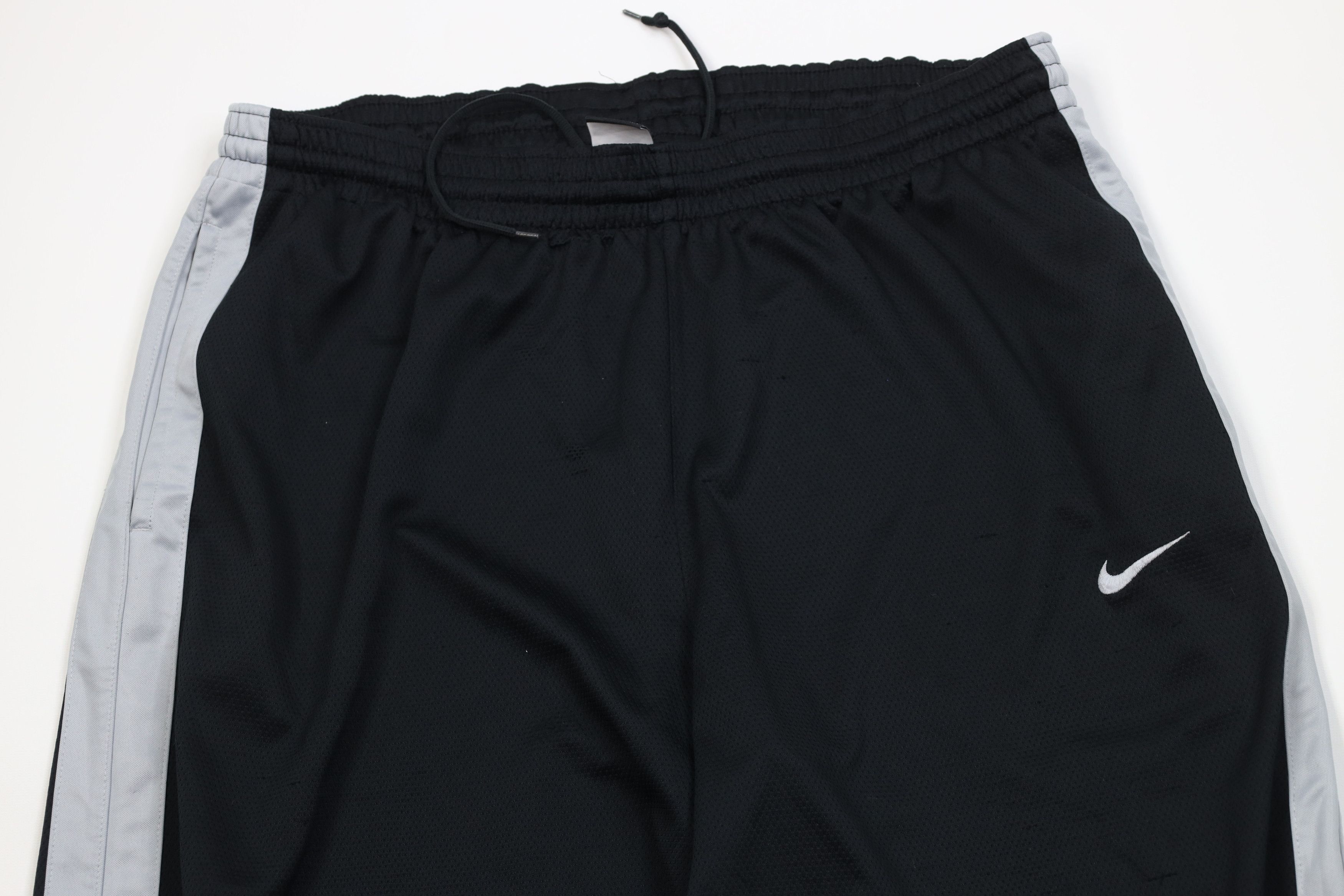 Nike Vintage Y2K Nike Mini Swoosh Thermal Knit Wide Leg Pants Size US 40 / EU 56 - 2 Thumbnail