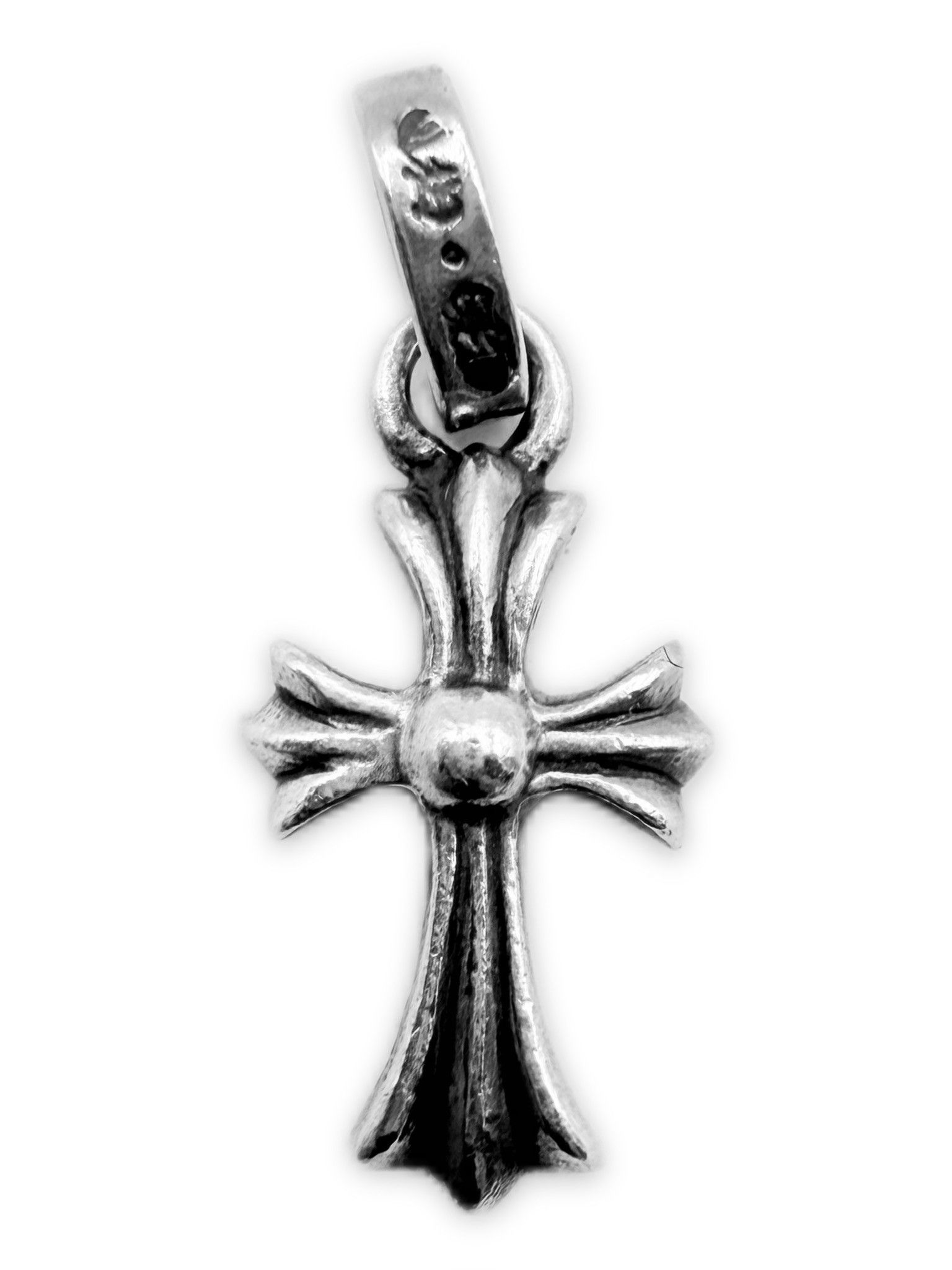 Chrome Hearts Chrome Hearts Black Diamond Factory Set Baby Fat Cross Pendant Size ONE SIZE - 2 Thumbnail