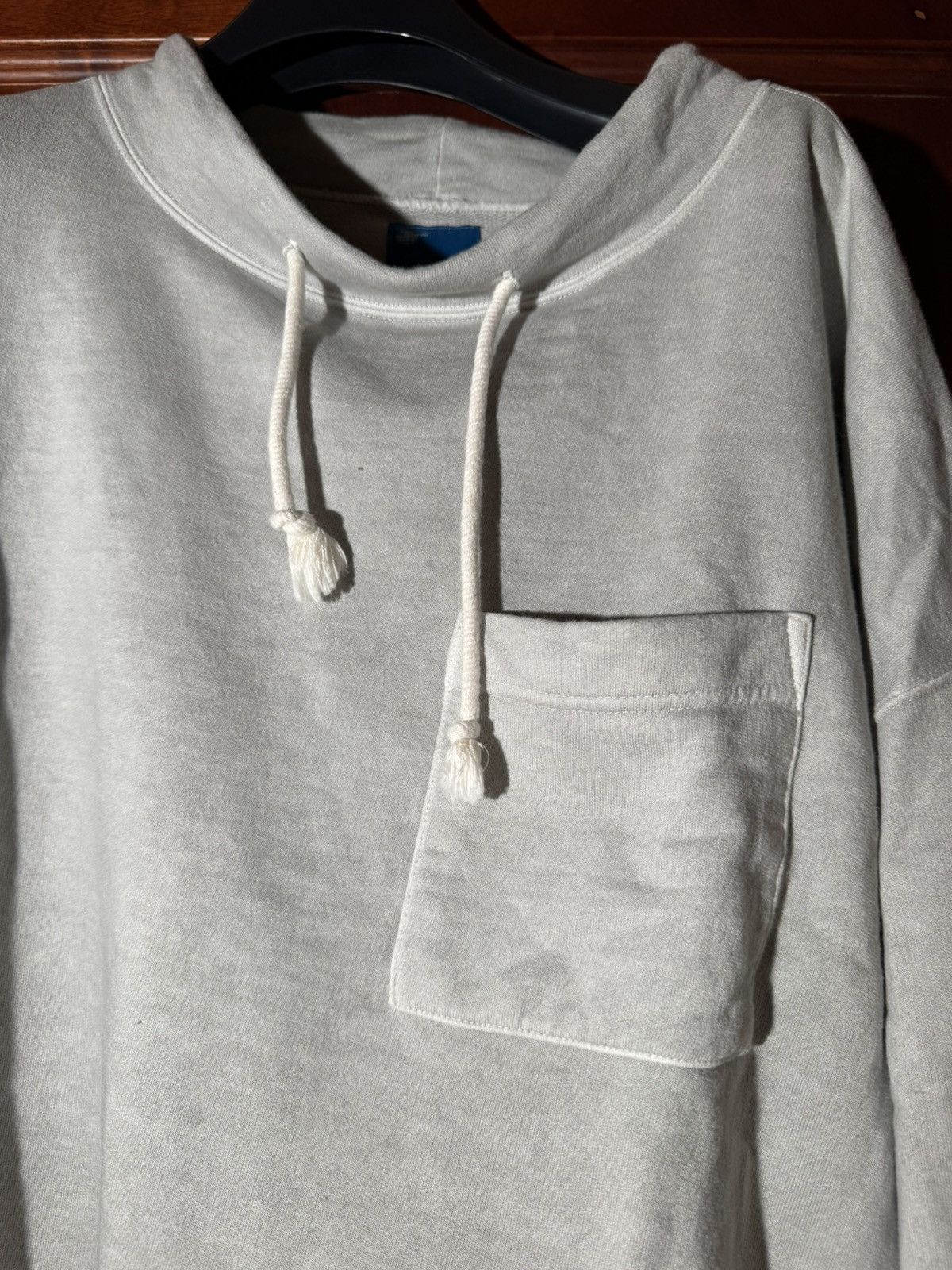 Good On Japan Usa Cotton Heavy Terry Funnel Sweatshirt L in Gray, Men's — image 3 of 6