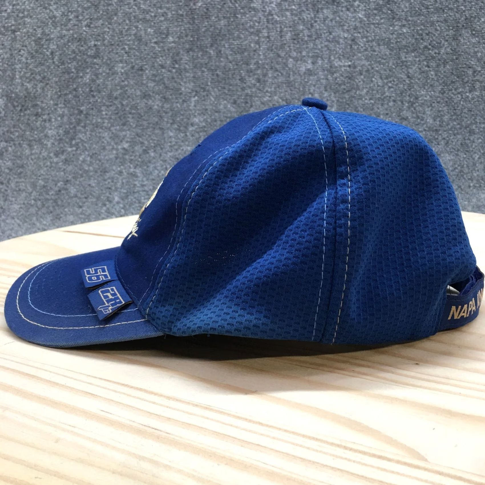Vintage NAPA Racing 56 Baseball Cap Hat Mens Blue One Size Cotton Curved Brim Casual Size ONE SIZE - 4 Thumbnail