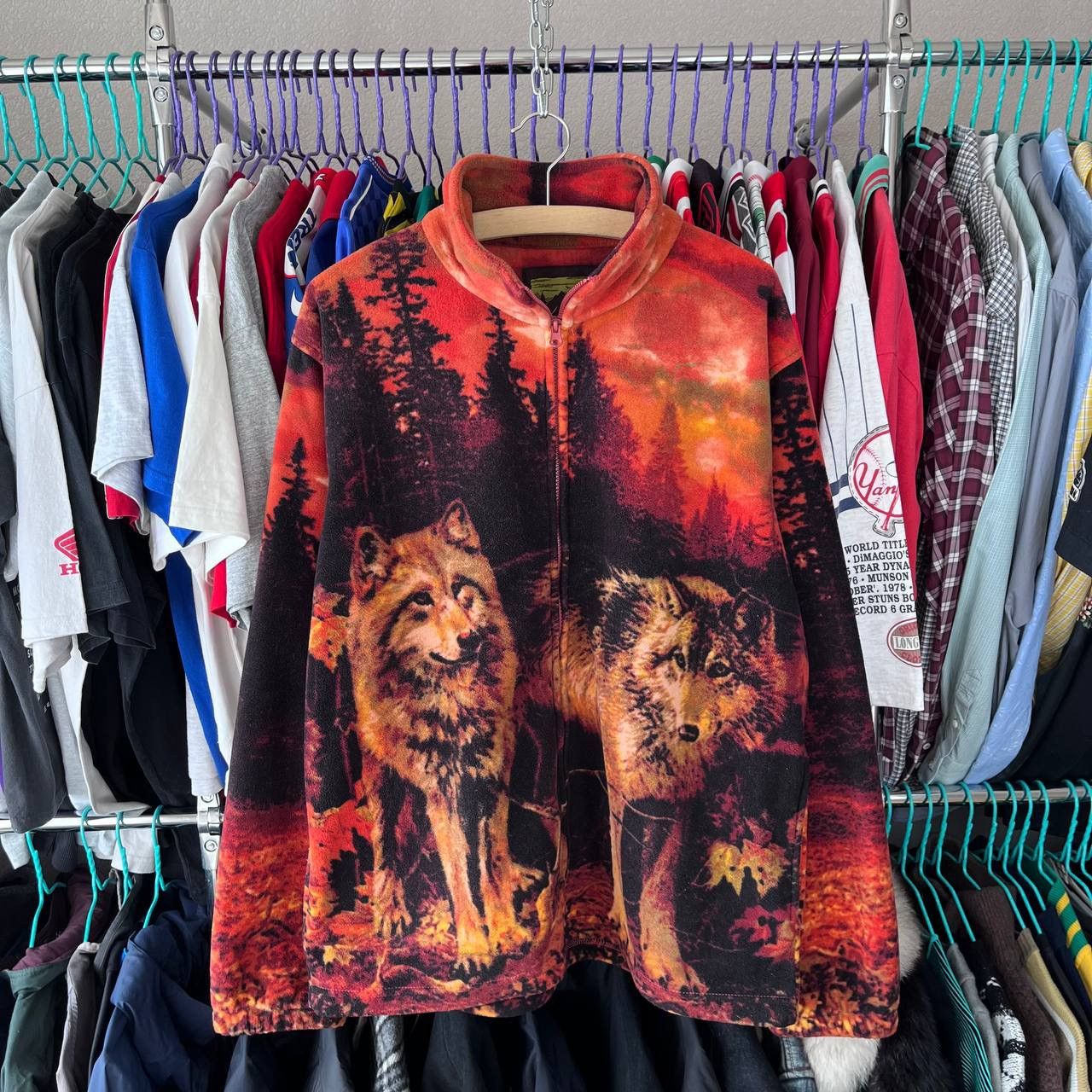 Vintage Animal Fleece | Grailed