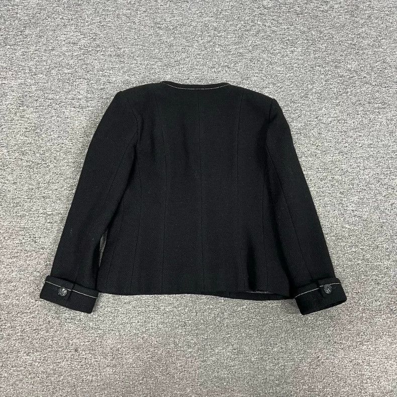 Chanel Chanel Black Outerwear with Four Pockets -2505 Size US L / EU 52-54 / 3 - 2 Thumbnail
