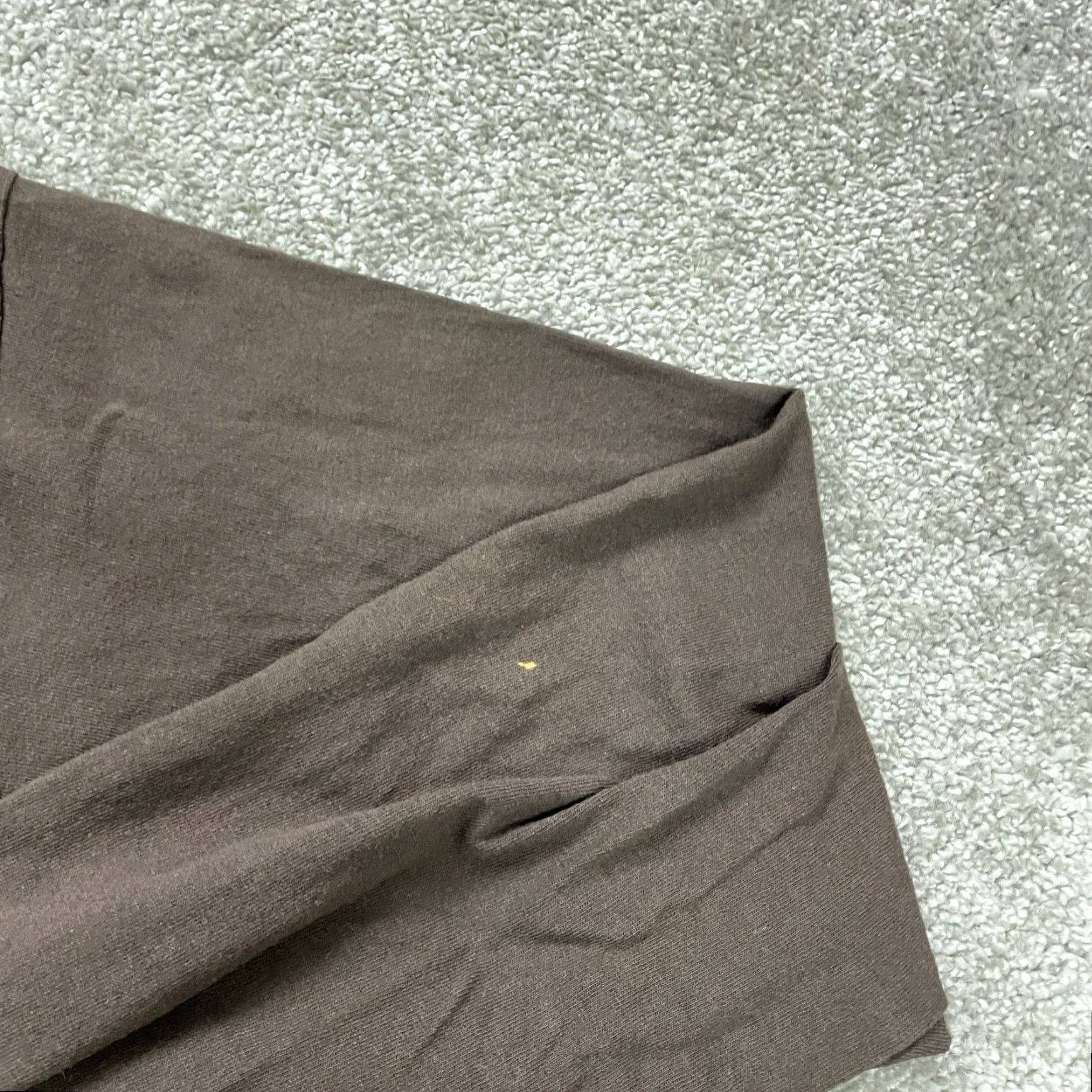 Gildan GILDAN Ultra Cotton Long Sleeve T-Shirt Mens 2XL Brown Graphic Crew Neck Outdoor Sports Size US XXL / EU 58 / 5 - 6 Thumbnail