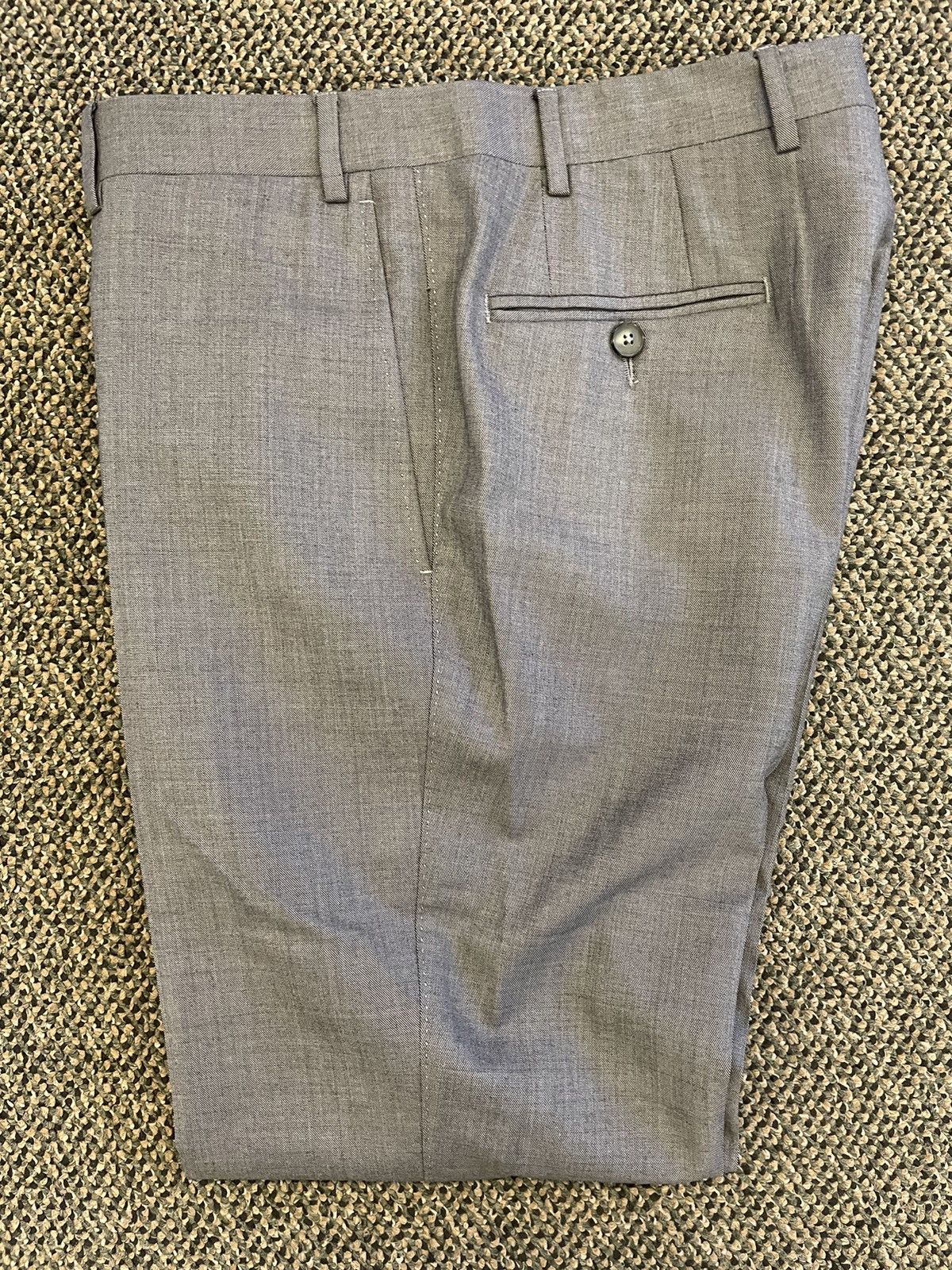 Canali Flat Front Wool Trouser Size US 32 / EU 48 - 1 Thumbnail