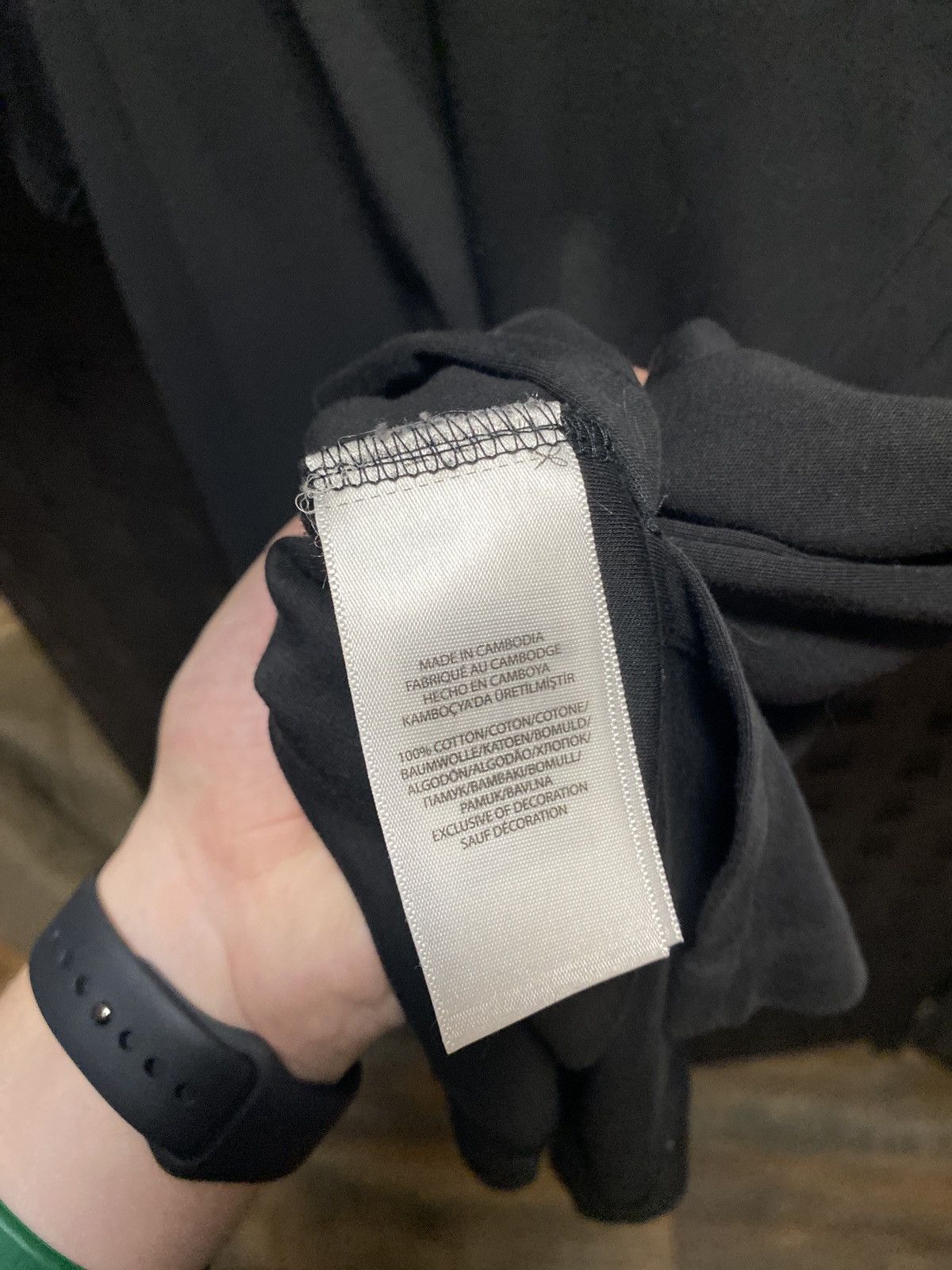 Polo Ralph Lauren Black Pima Soft Touch Ralph Lauren Polo Size US L / EU 52-54 / 3 - 3 Thumbnail