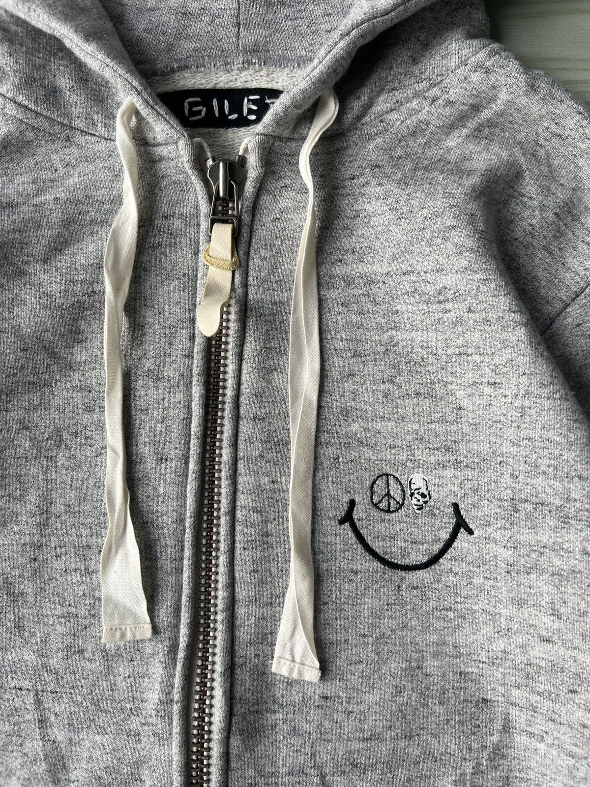 Nepenthes Patchwork Denim Craft Warm Pocket Salt & Pepper Hoodie Gilet Size US M / EU 48-50 / 2 - 3 Thumbnail