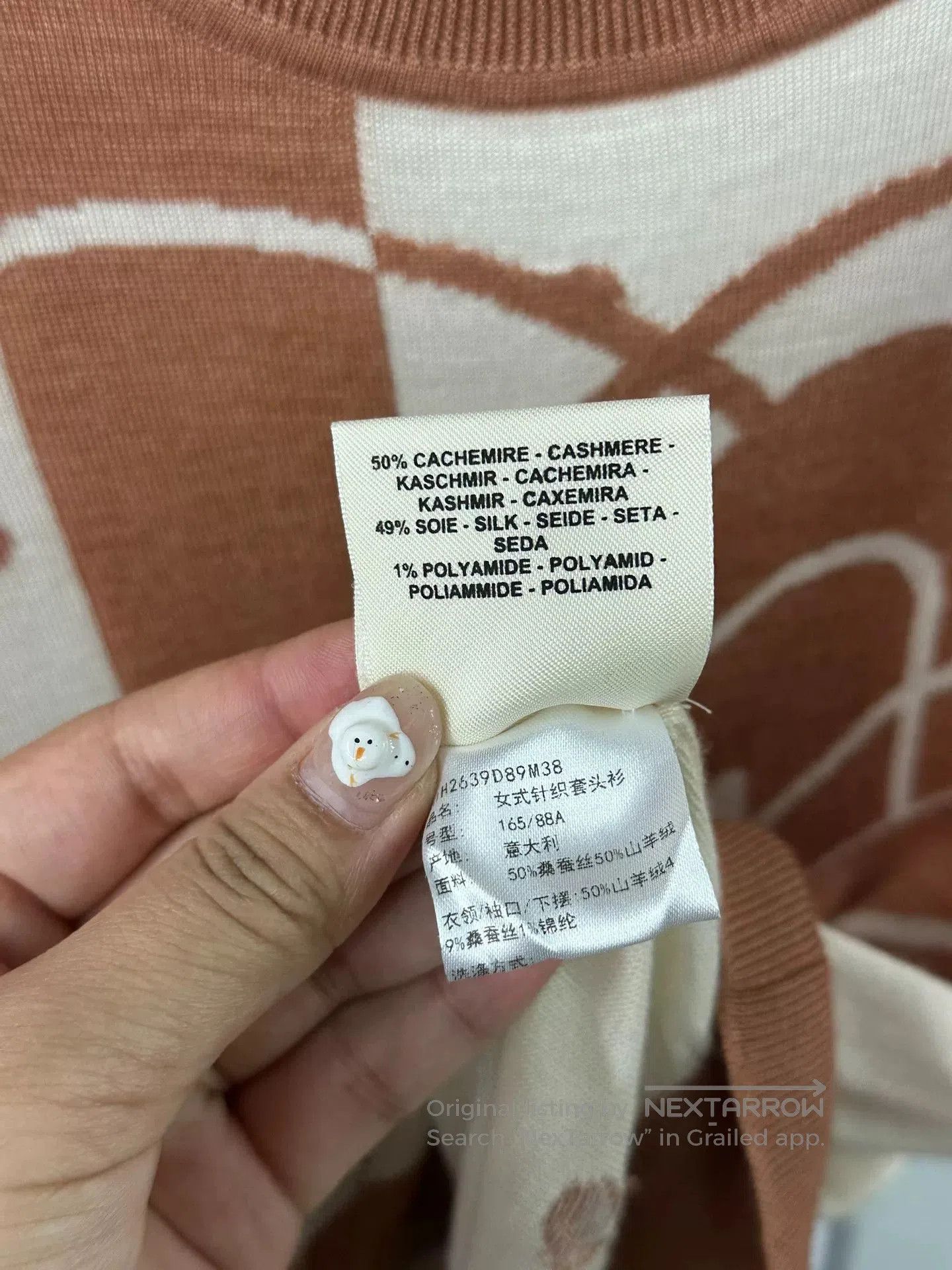 Hermes Hermes Polka Dot Knit Short Sleeve Top. Size US M / EU 48-50 / 2 - 6 Thumbnail