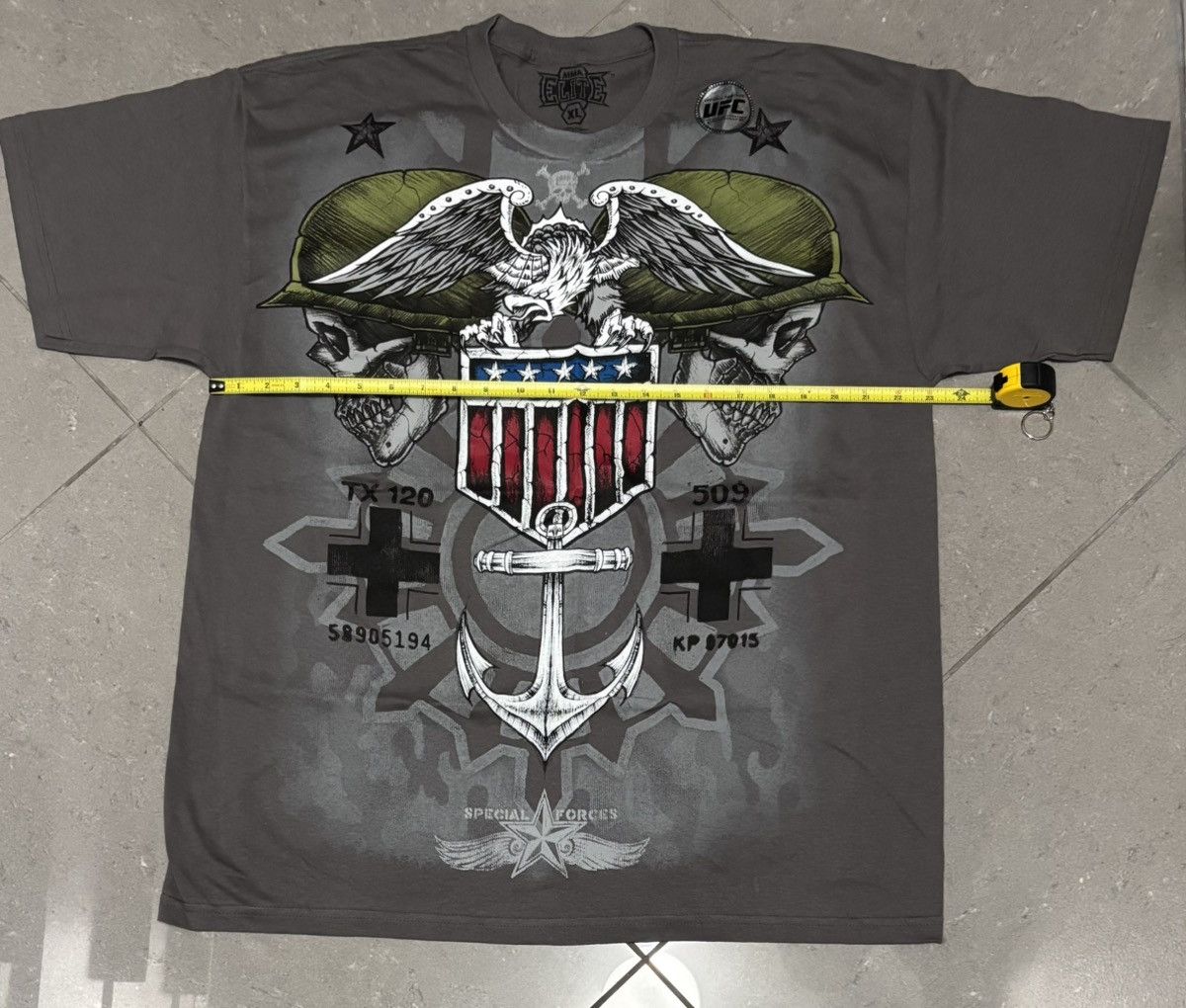 Affliction × Metal Mulisha × Southpole Y2K MMA Elite Short Sleeve Tee with Bold Graphic Size US XL / EU 56 / 4 - 2 Thumbnail