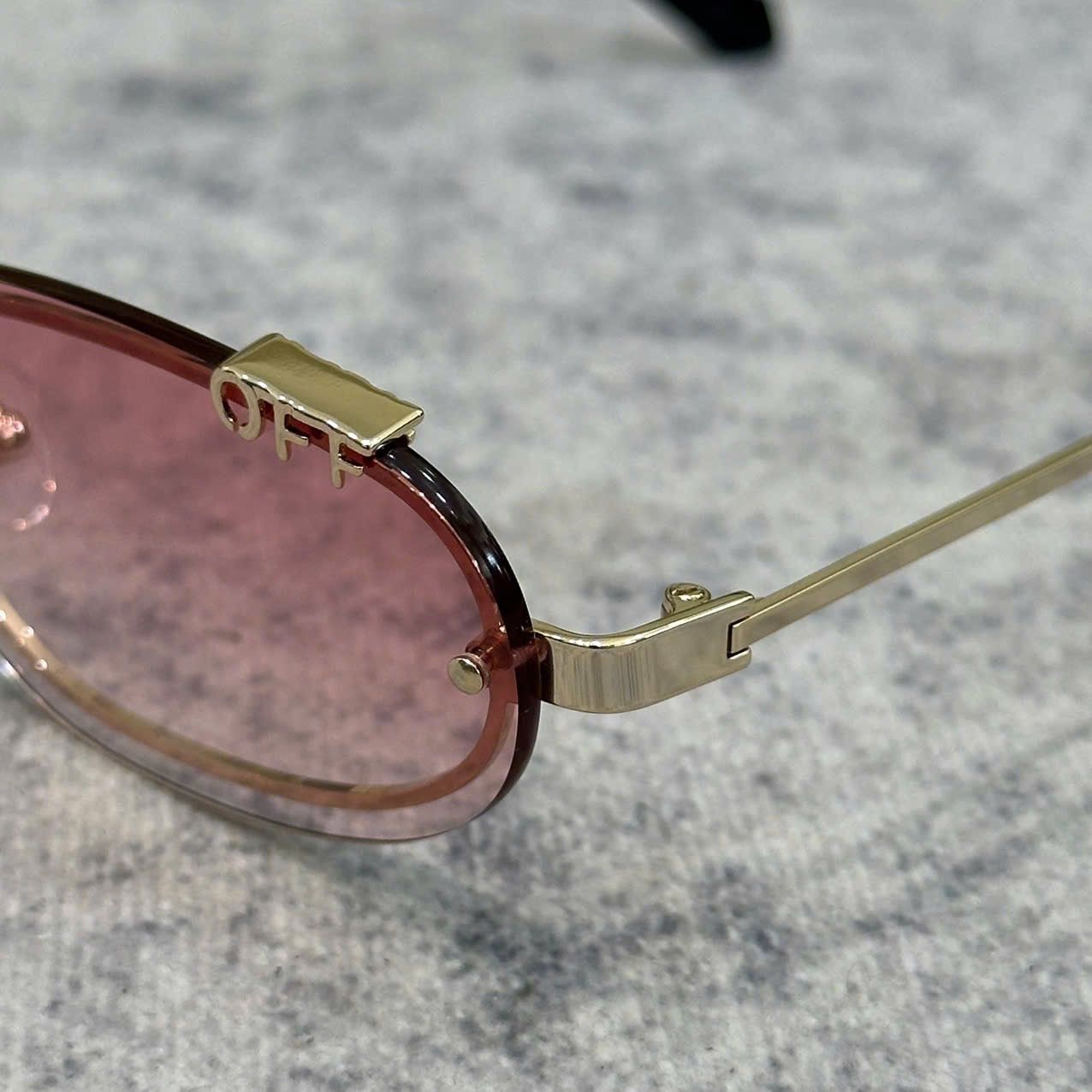 Off-White OFF-WHITE MIAMI SUNGLASSES GOLD GRADIENT R Size ONE SIZE - 3 Thumbnail