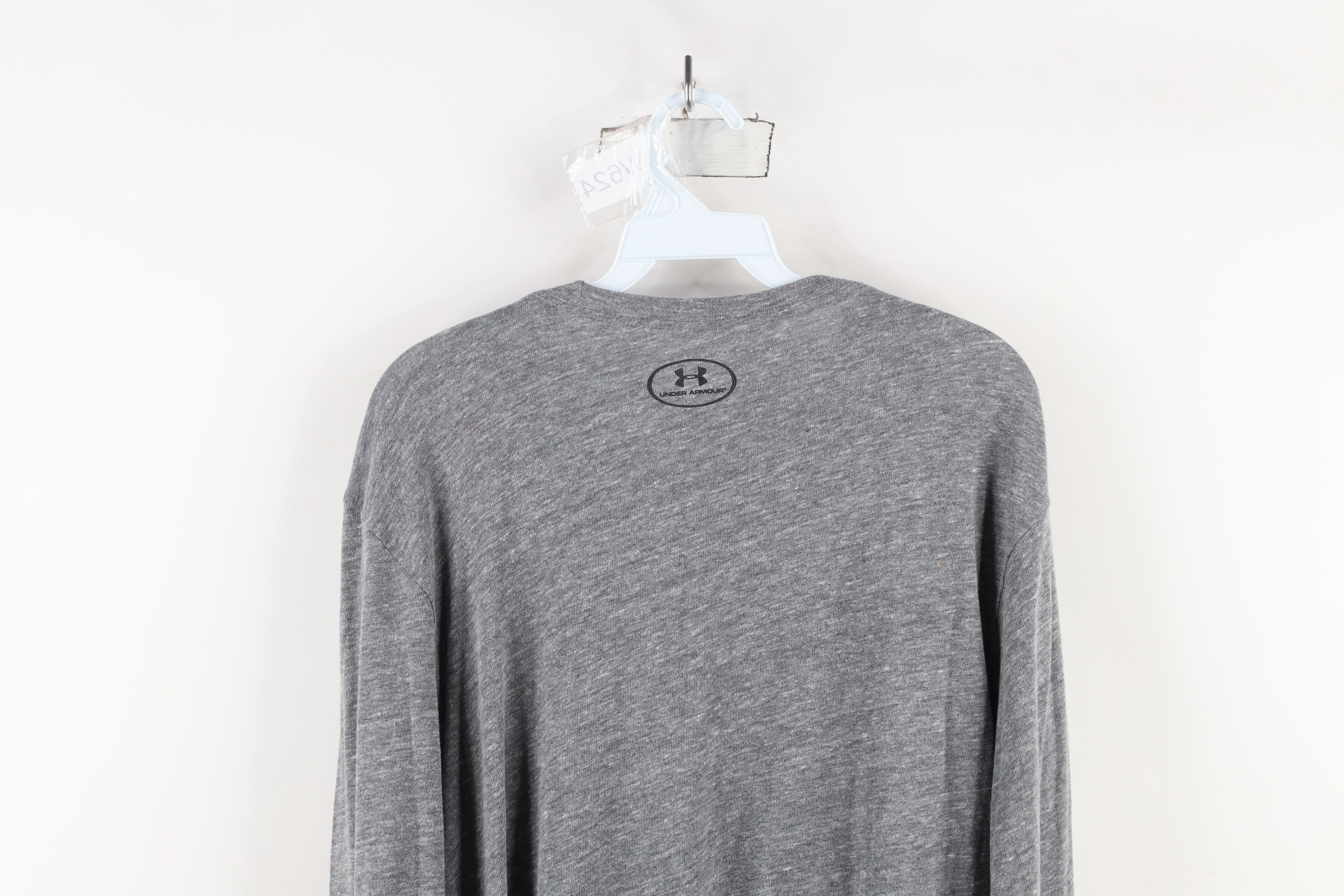 Under Armour × Vintage New Under Armour University Jersey Knit Long Sleeve T-Shirt Size US L / EU 52-54 / 3 - 12 Thumbnail