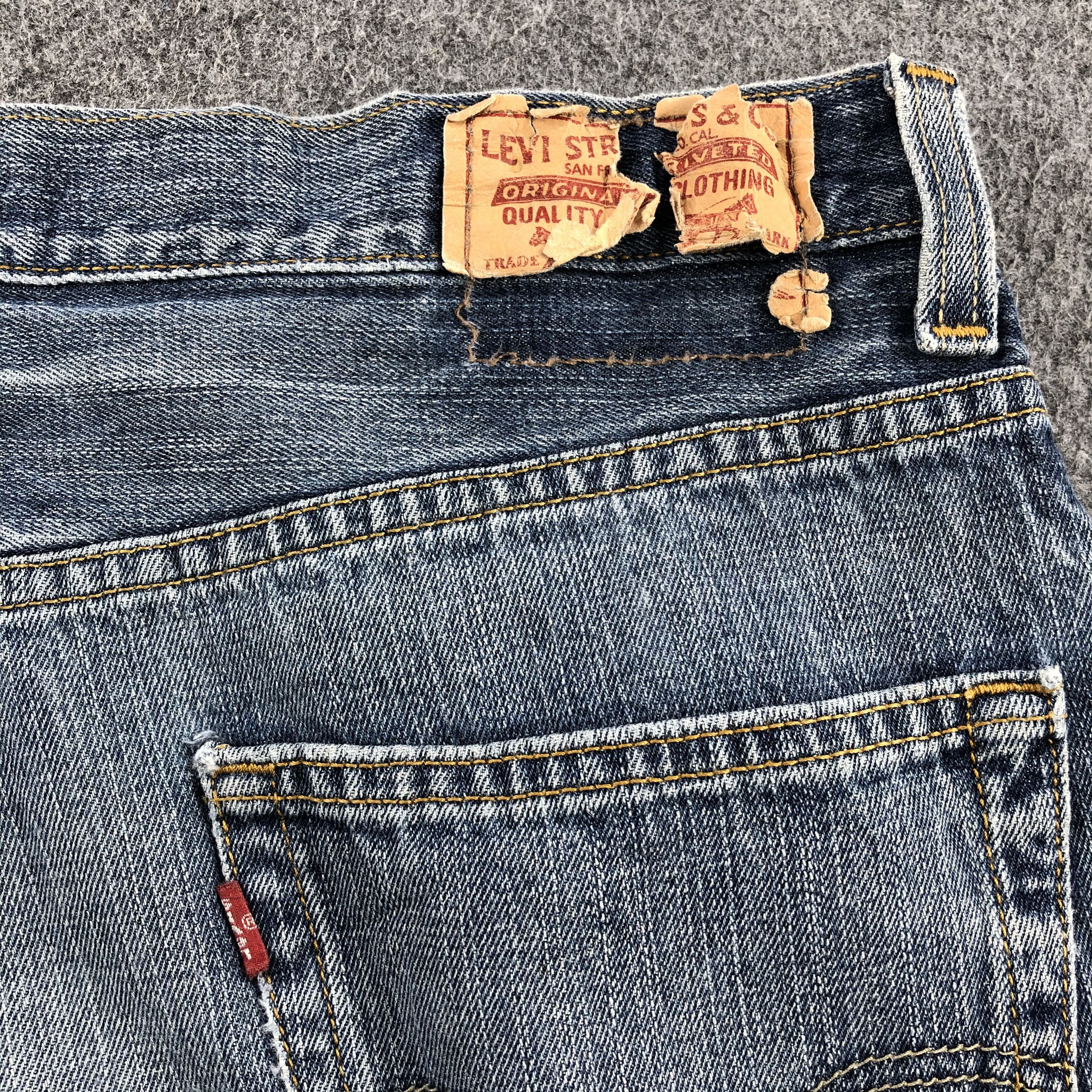 Levi's Vintage Levis Jeans Lot 550 Stone Wash Denim-J1008 Size US 37 - 5 Thumbnail