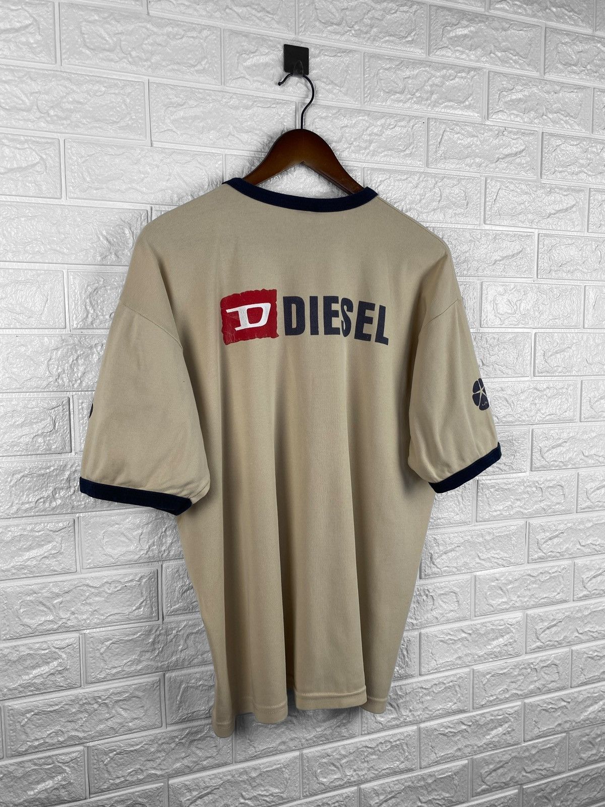 Diesel Vintage 90s Diesel big logo T-Shirt Size US XXL / EU 58 / 5 - 5 Thumbnail