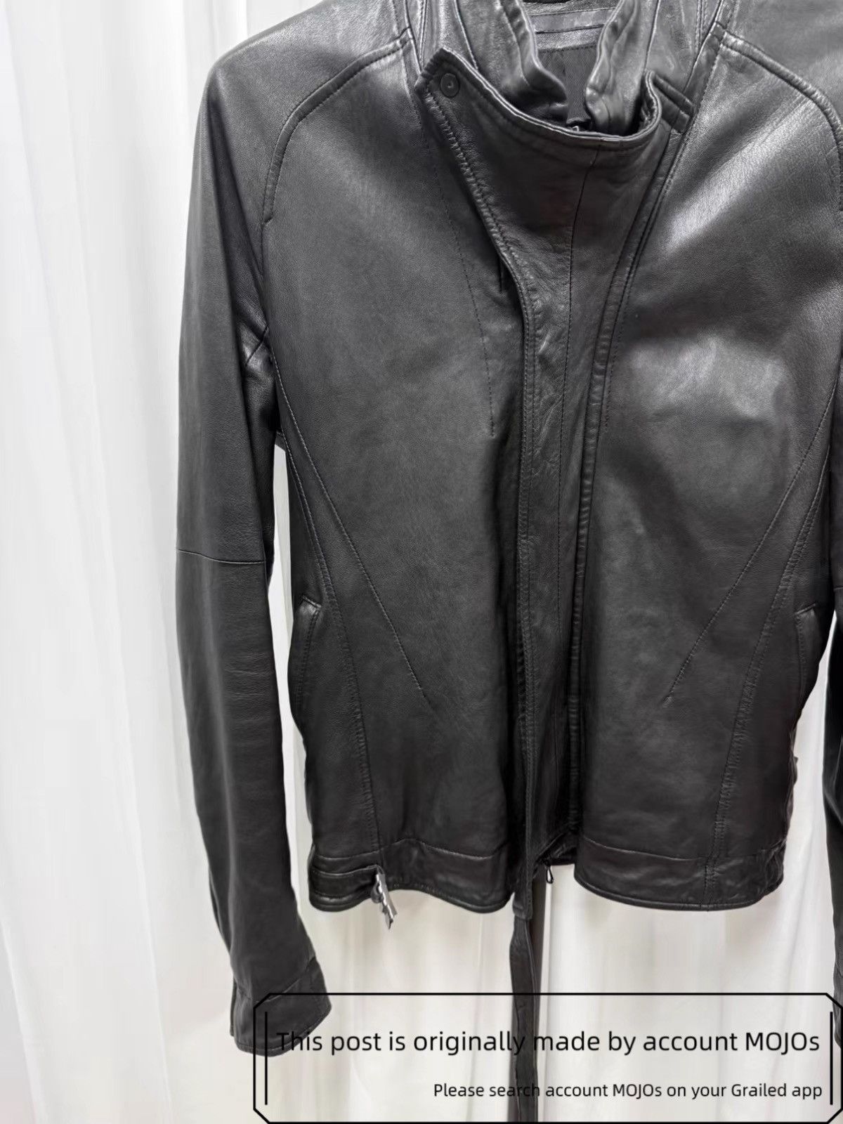 Julius Sz 1 Julius 13AW Lamb Leather Slim Jacket mojos1113 Size US S / EU 44-46 / 1 - 3 Thumbnail