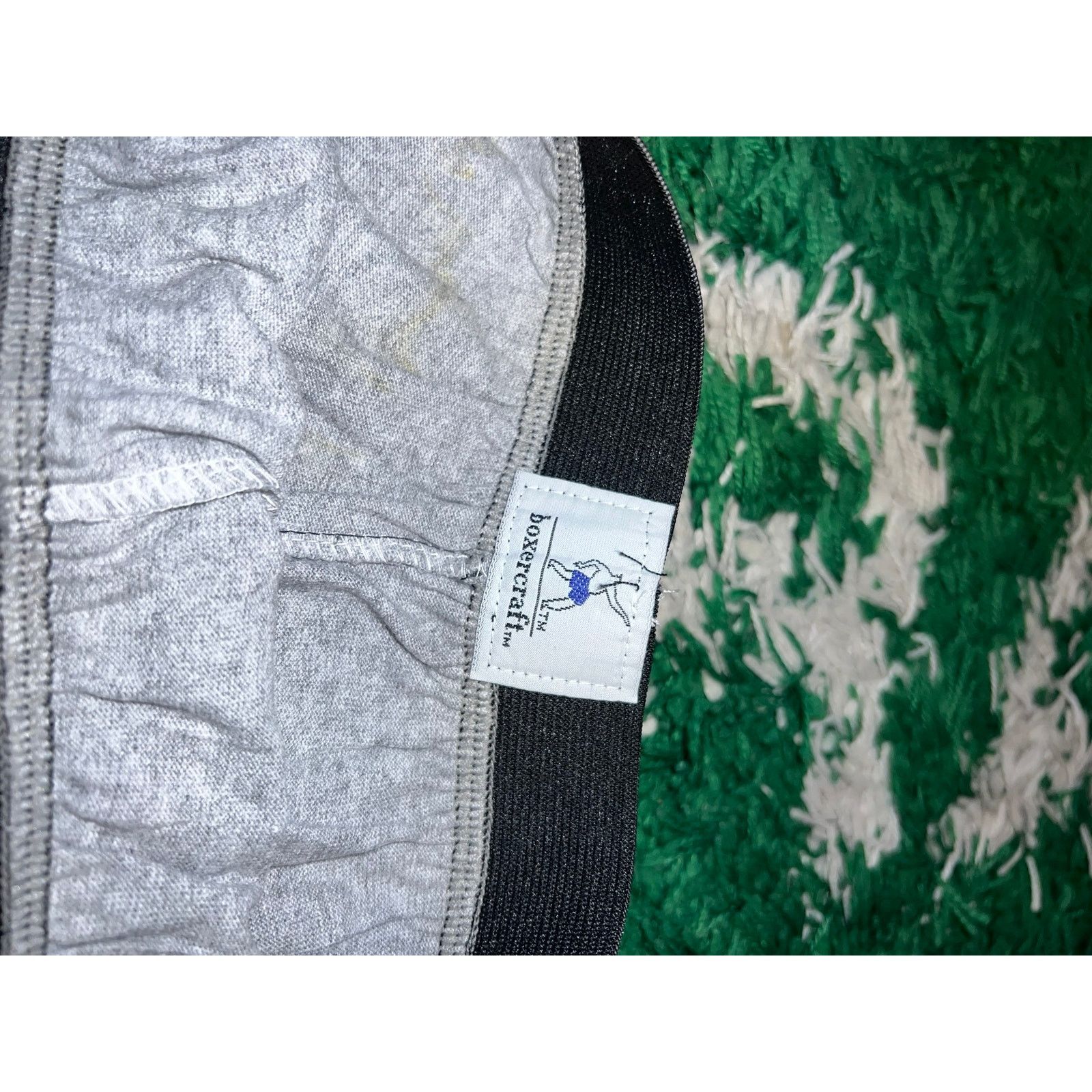 Vintage Vintage Boxercraft Hilton Head Island Gray Boxer Bottoms L Size 32 - 4 Thumbnail