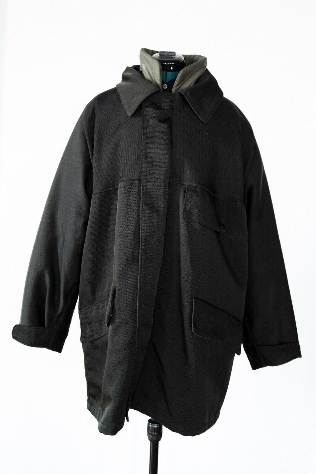 image of C P Company Vintage C.p. Company Puffer Lined Coat Sz. L in Grey, Men's (Size Large)