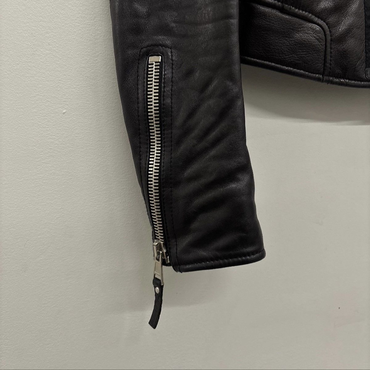 Balenciaga FW12 Balenciaga By Nicholas Ghesquiere Leather Moto Jacket Size XS / US 0-2 / IT 36-38 - 8 Thumbnail