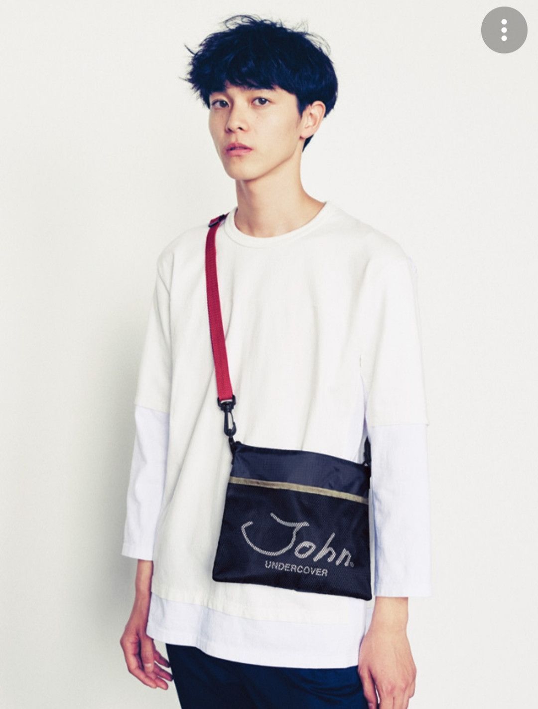John Undercover × Undercover John Undercover Mesh Pocket Sacoche Sling Bag Size ONE SIZE - 3 Thumbnail