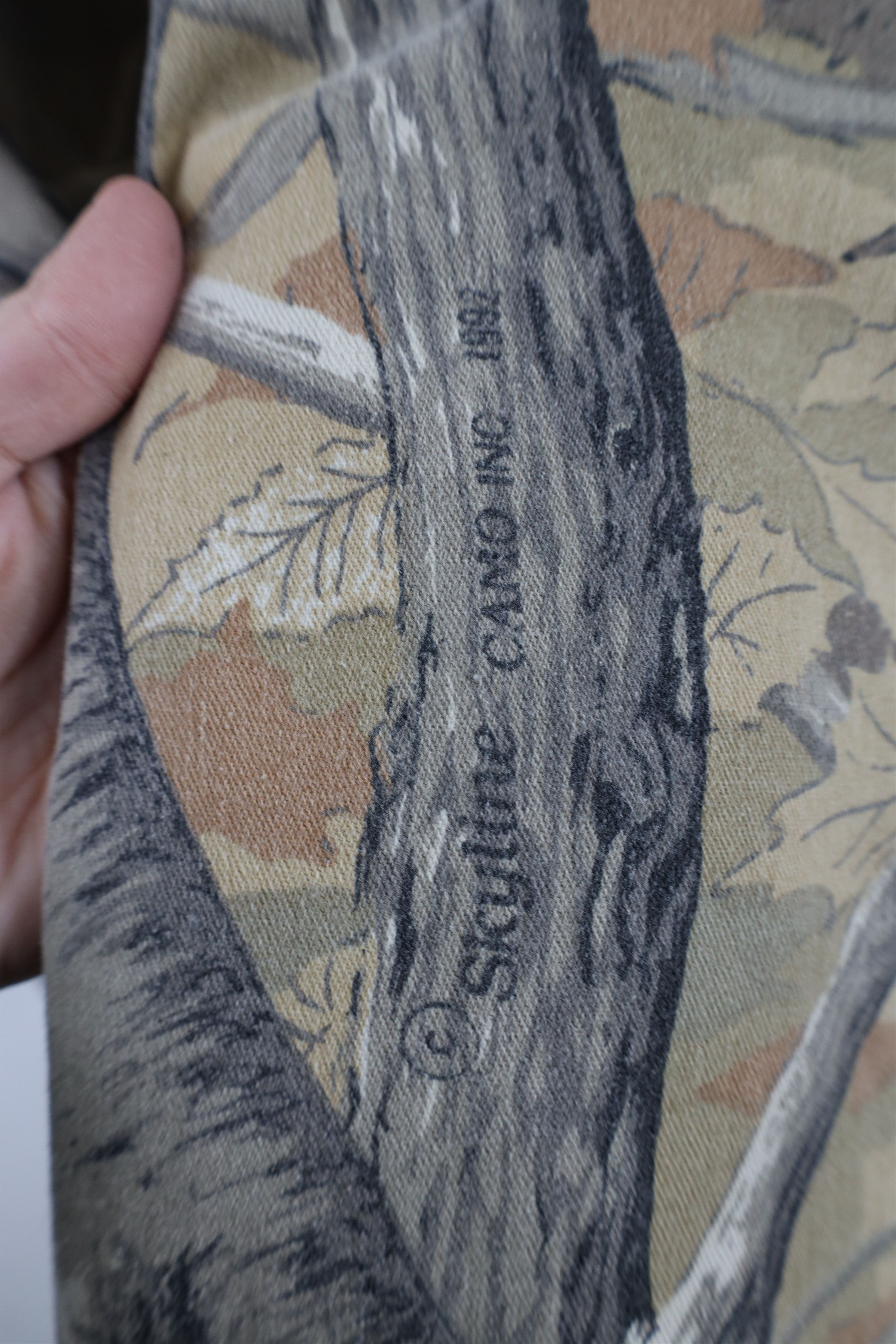 Vintage Vintage 90s Streetwear Camouflage Flannel Button Shirt USA Size US L / EU 52-54 / 3 - 9 Thumbnail