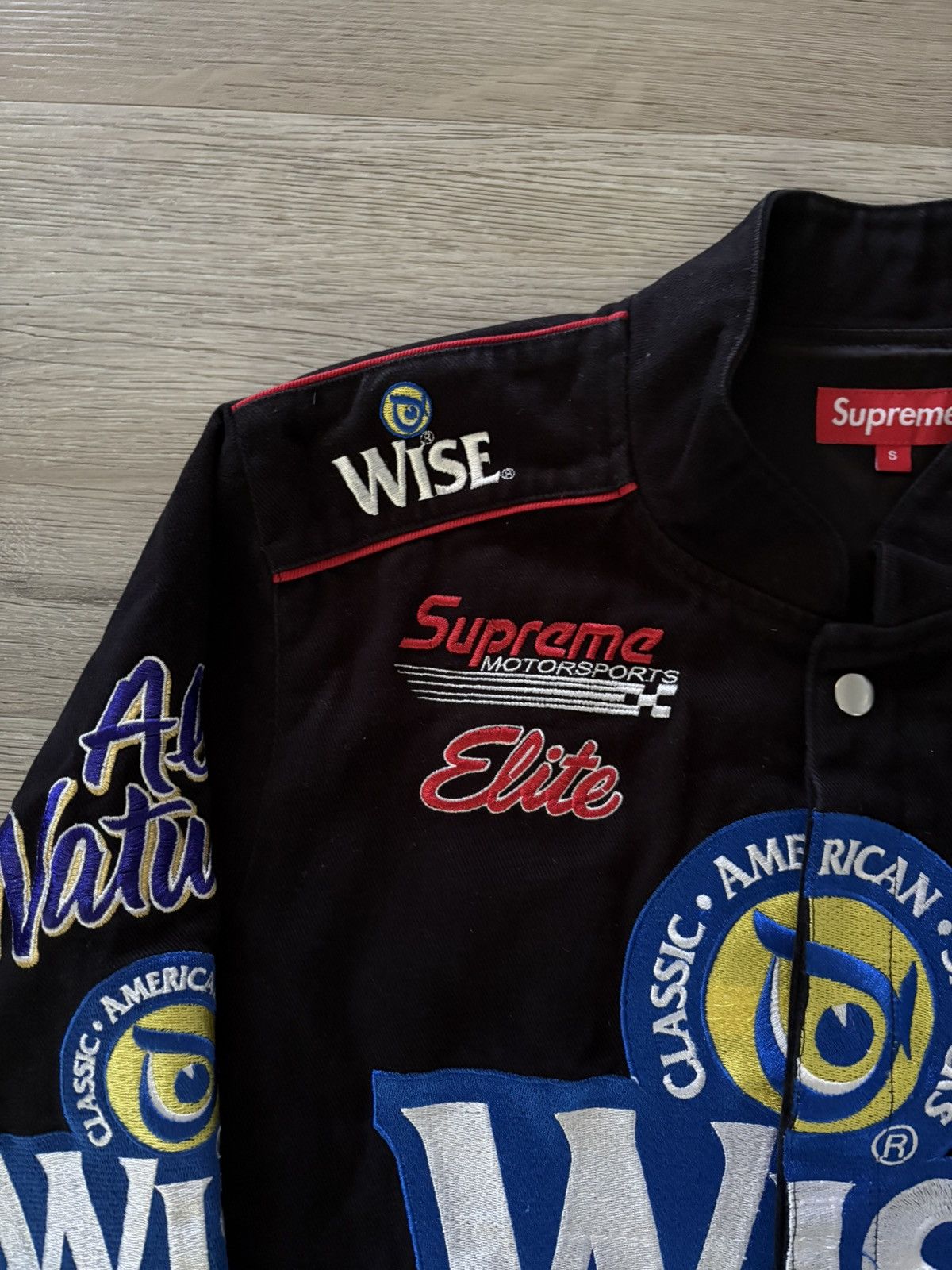 Supreme Supreme Wise Racing Jacket FW13 Black Small Size US S / EU 44-46 / 1 - 3 Thumbnail