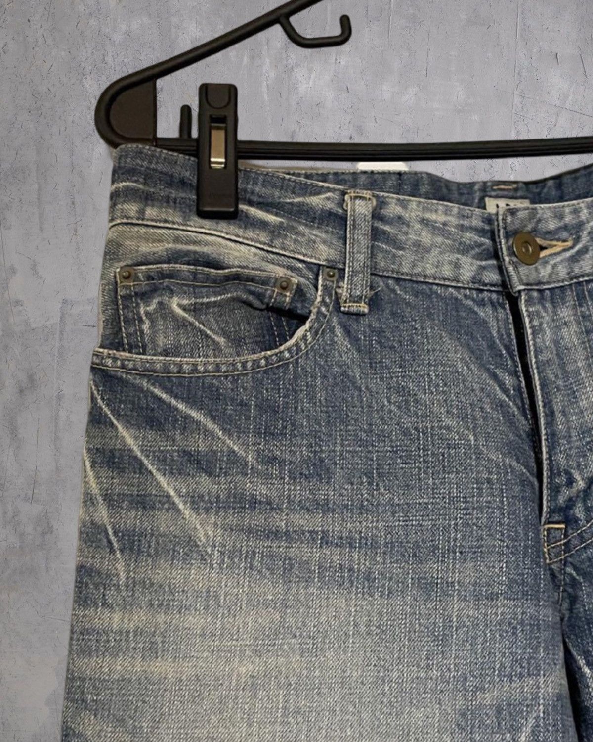 If Six Was Nine × Japanese Brand × Le Grande Bleu (L.G.B.) L.G.B flare denim Size US 27 - 2 Thumbnail