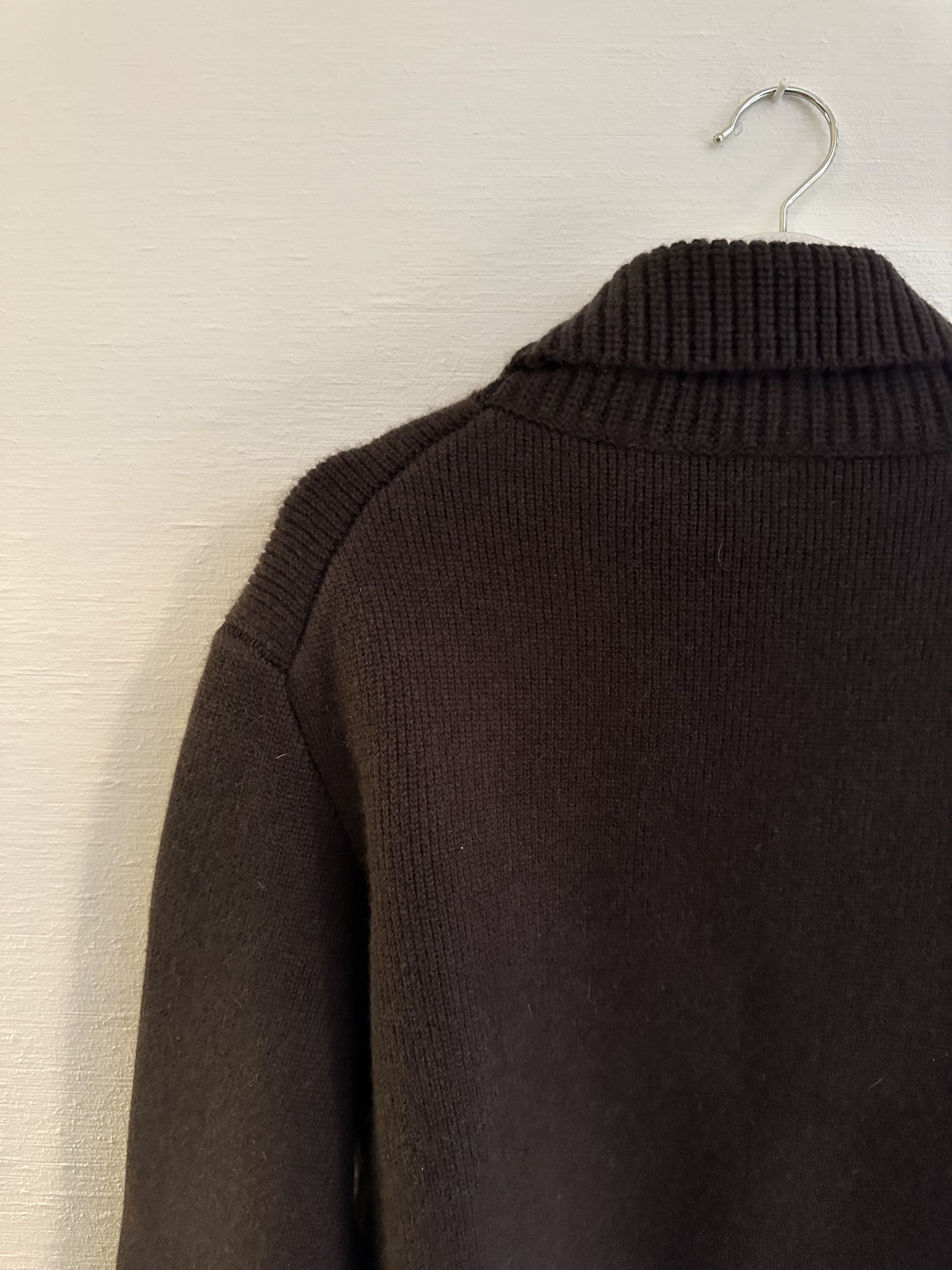 KHAITE Chocolate Brown Cashmere Jovie Sweater Size L / US 10 / IT 46 - 5 Thumbnail