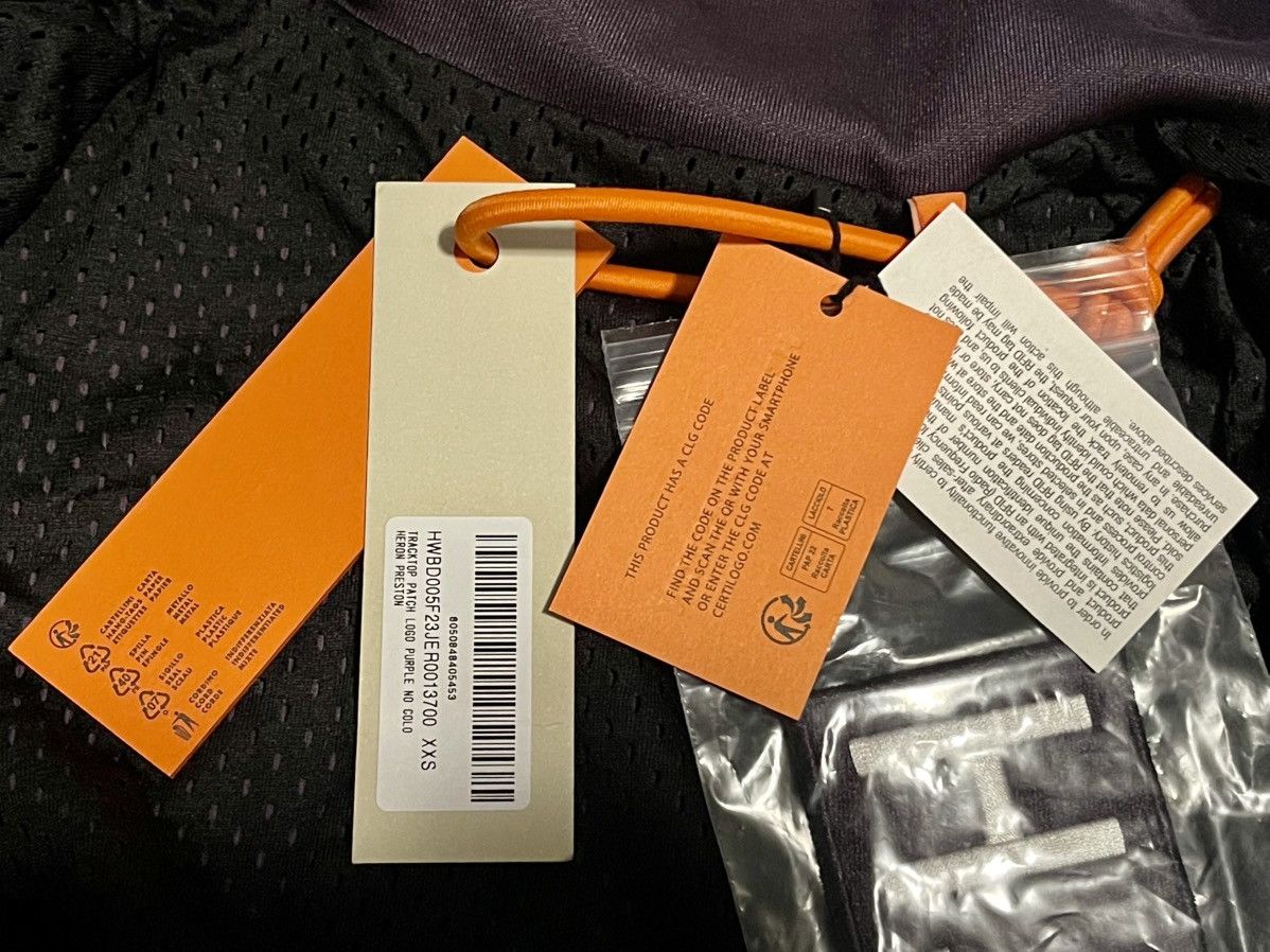 Heron Preston Heron Preston Tracktop Patch Logo Jacket Size XXS / US 00 / IT 34 - 8 Thumbnail