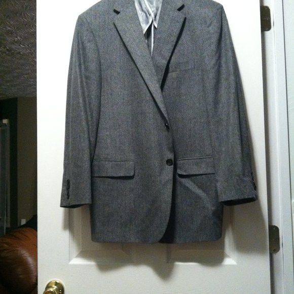 Hart Schaffner Marx HART SCHAFFNER MARX MEN'S WOOL SPORT JACKET BLAZER SIZE:46R Size 46R - 4 Thumbnail