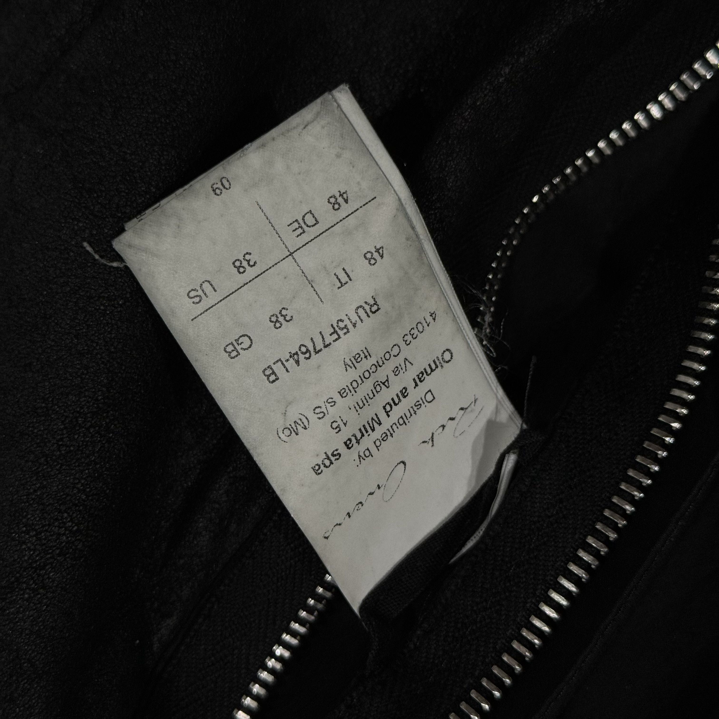 Rick Owens Rick Owens Stooges Blistered leather jacket Size US M / EU 48-50 / 2 - 4 Thumbnail