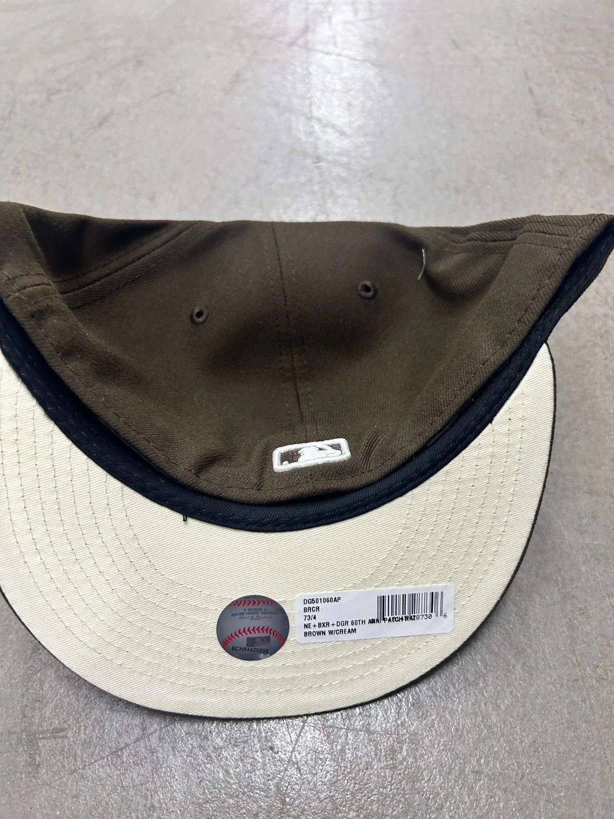Born X Raised × NFL (7 3/4) Los Angeles Dodgers × New Era 50TH PATCH HAT BROWN Size ONE SIZE - 6 Thumbnail