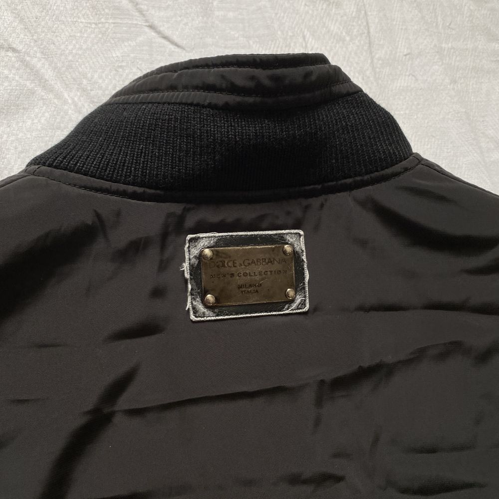 Dolce & Gabbana Dolce & Gabbana Nylon Biker Bomber Jacket Size US XL / EU 56 / 4 - 3 Thumbnail