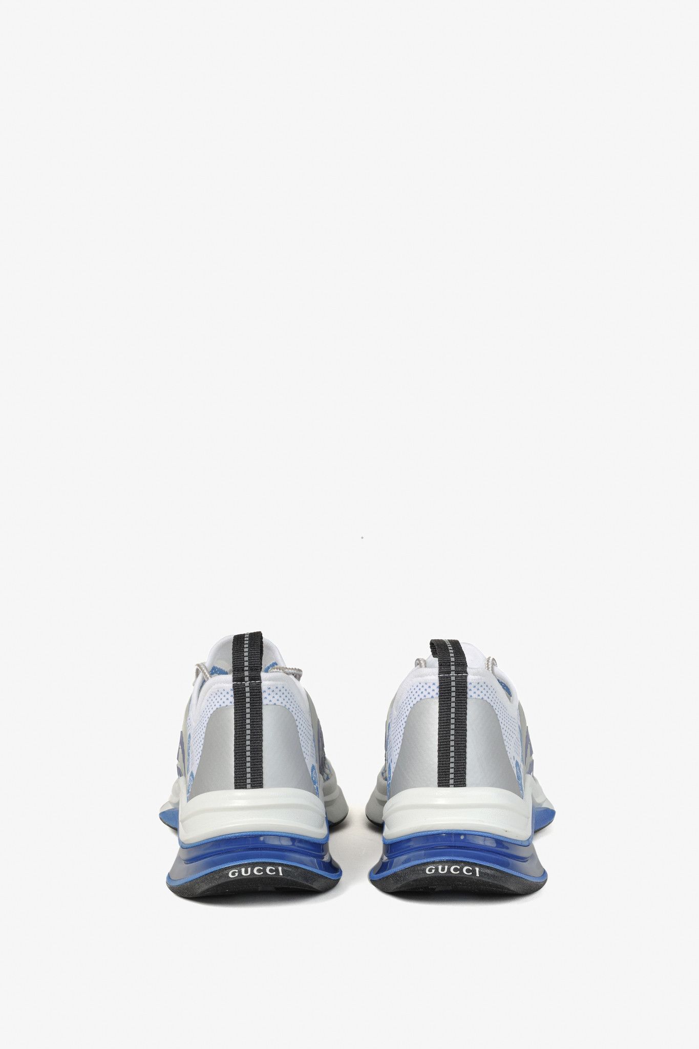 Gucci Gucci Run Sneaker Blue White GG Monogram Size US 10 / EU 43 - 3 Thumbnail