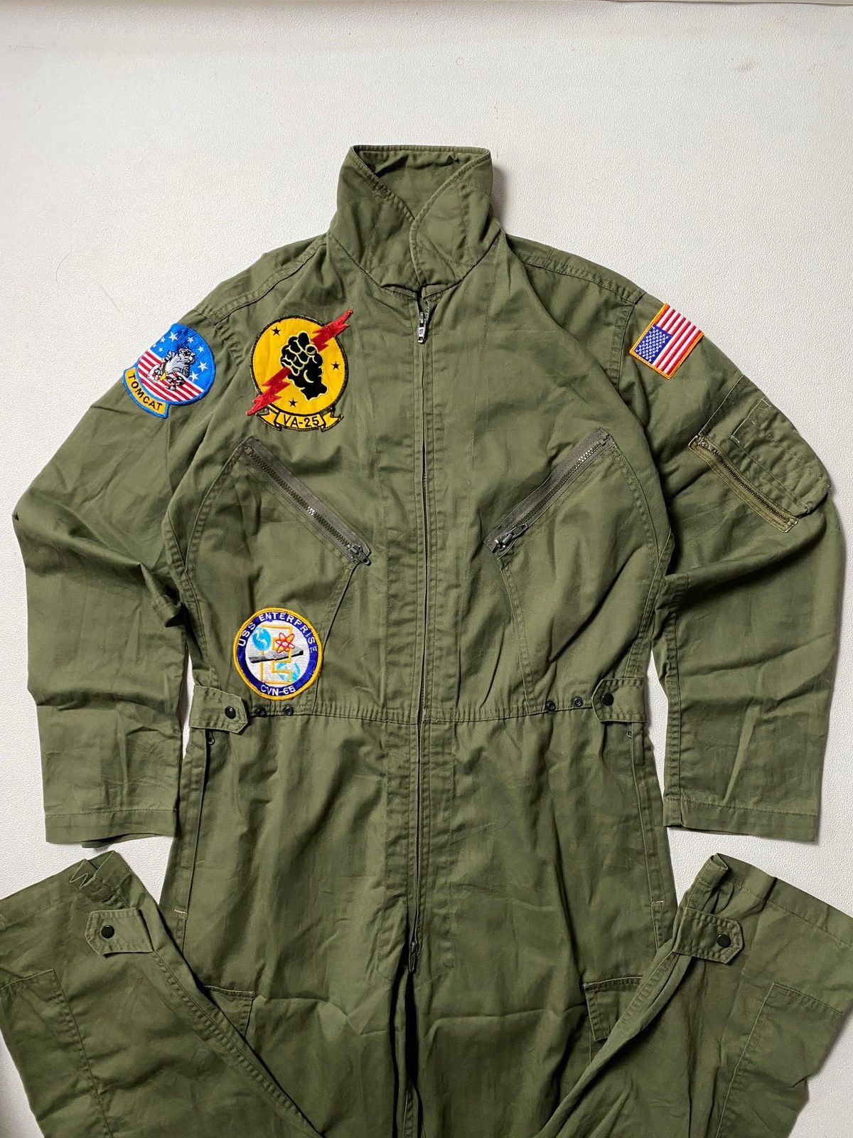 【U.S.A.F】COVERALL FLYING MAN'S 1977製 Vintage Coveralls FLYING, MAN'S 1977