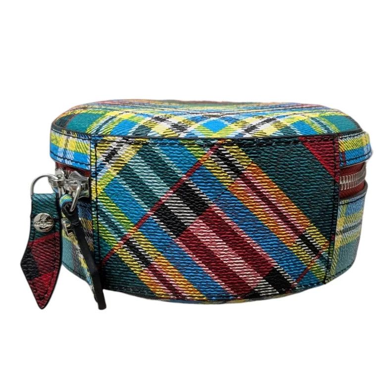 Vivienne Westwood Vivienne Westwood size os Multicolored checkered round bag Size ONE SIZE - 5 Thumbnail