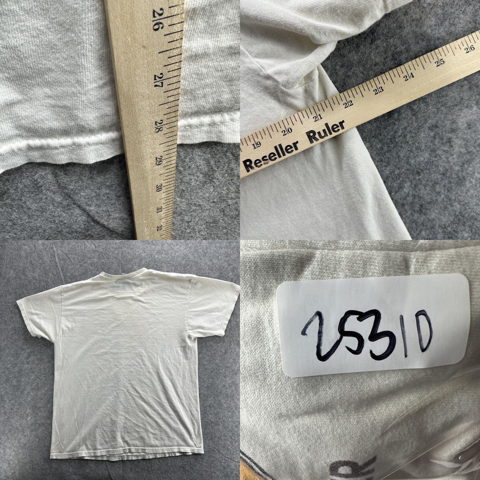Hard Rock Cafe VINTAGE Hard Rock Cafe Shirt Men's Large White Graphic Tee 90s Denver Souvenir USA Size US L / EU 52-54 / 3 - 8 Thumbnail