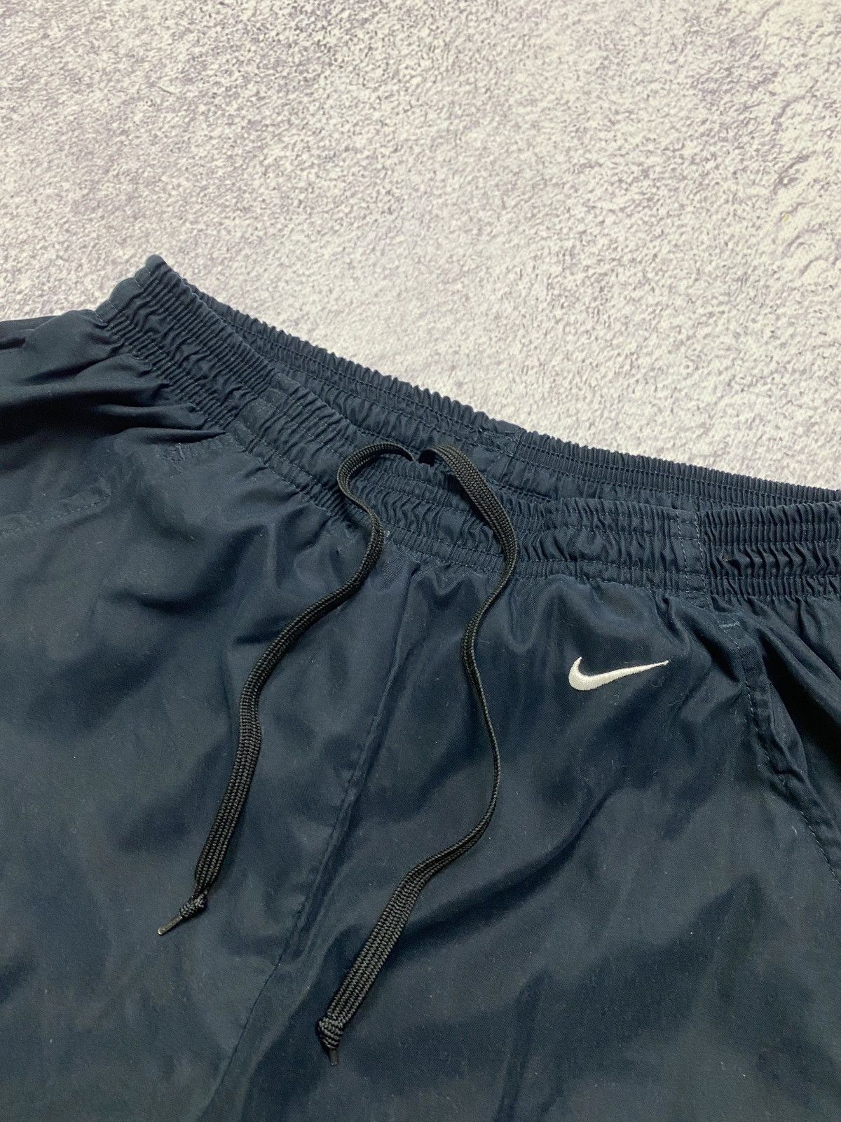 Nike Y2K Nike Vintage Nylon Track Pants Baggy Drill Mini Swoosh Size US 30 / EU 46 - 6 Thumbnail