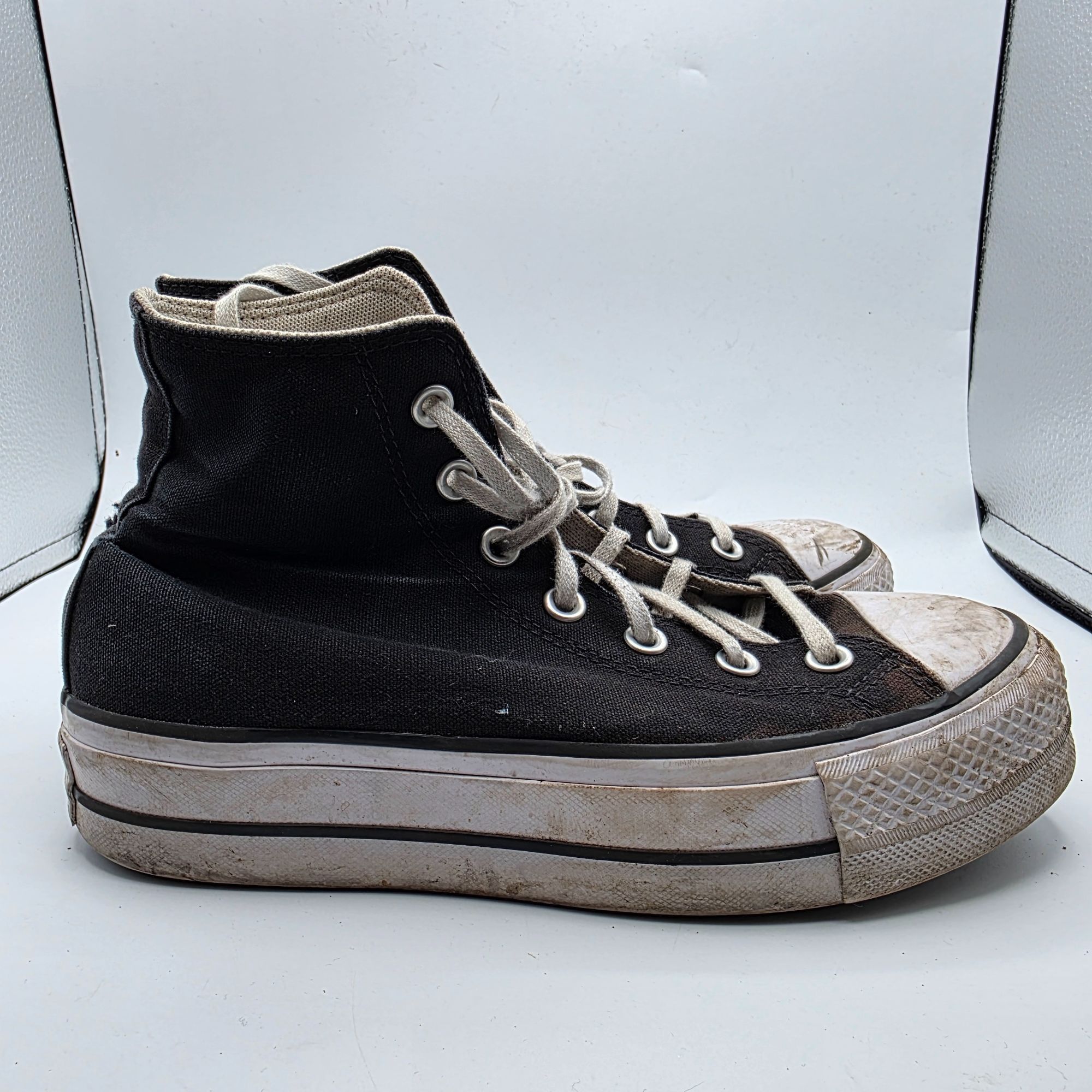 Converse Converse Chuck Taylor Platform Womens Size 7 Black Sneaker S Size US 7 / IT 37 - 13 Thumbnail