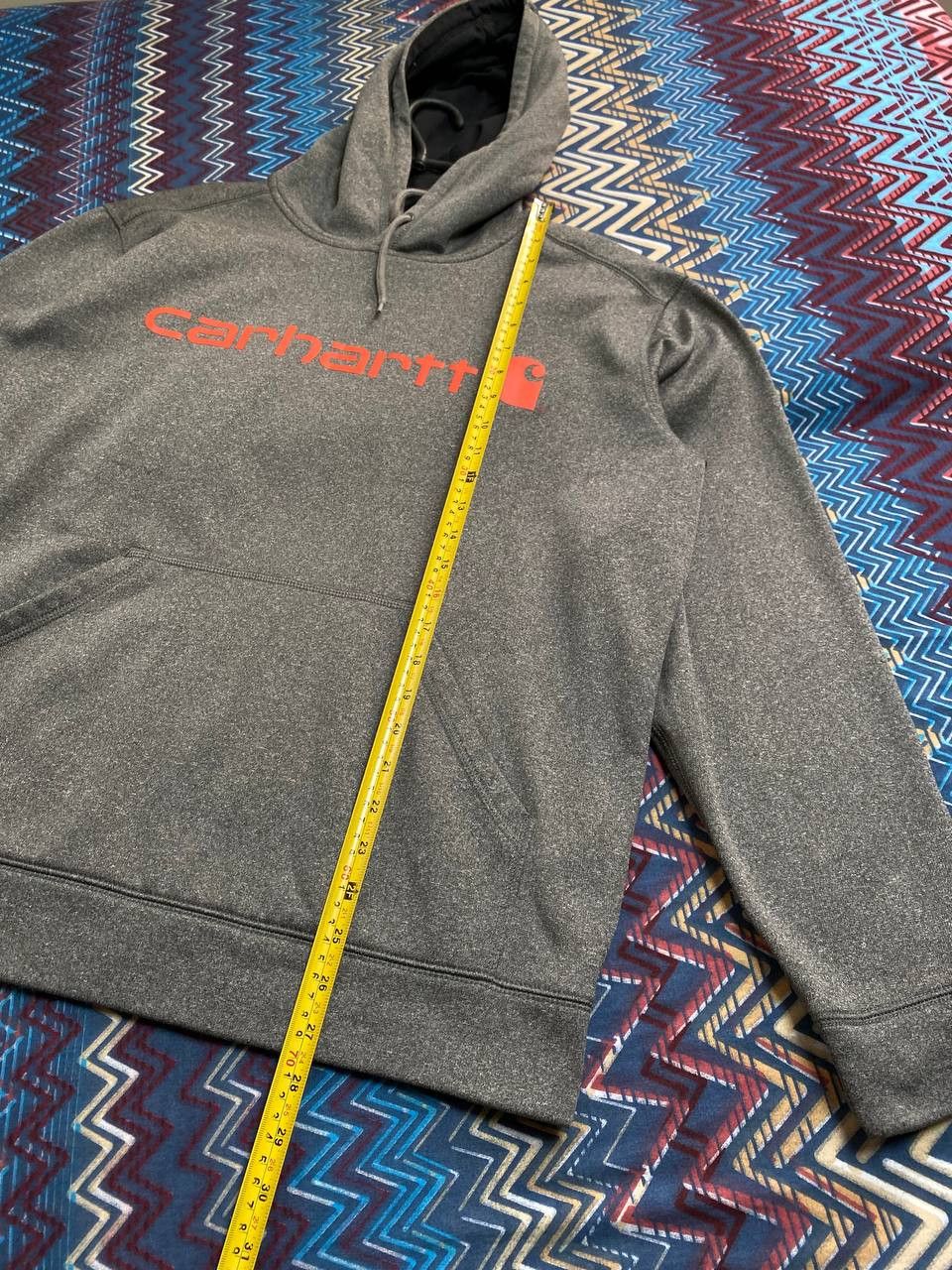 Carhartt × Japanese Brand Mens Vintage Baggy Carhartt Hoodie Y2K Style Rare USA Size US L / EU 52-54 / 3 - 9 Thumbnail