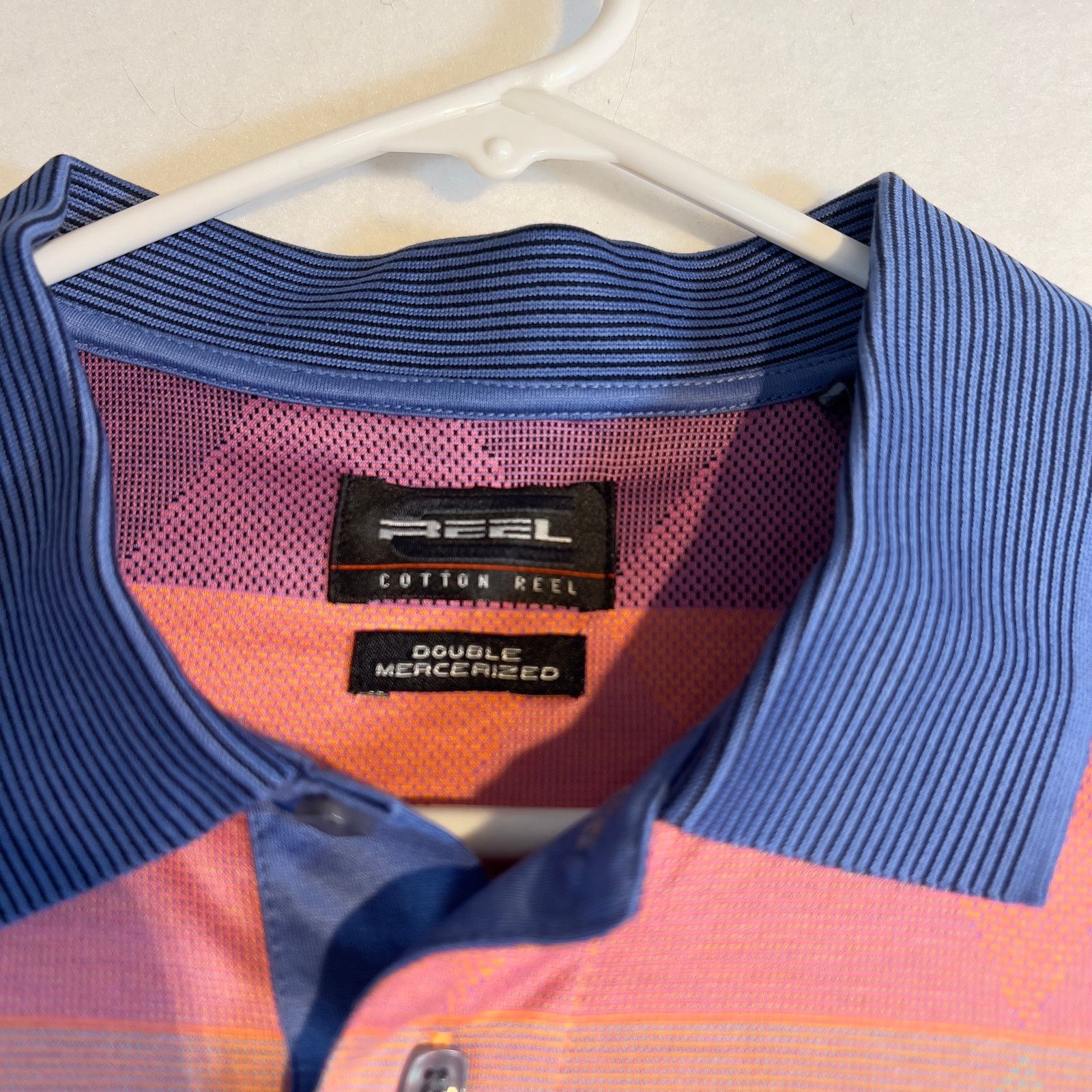 Other Reel Polo Shirt Men's XL 100% Double Mercerized Cotton Size US XL / EU 56 / 4 - 2 Thumbnail