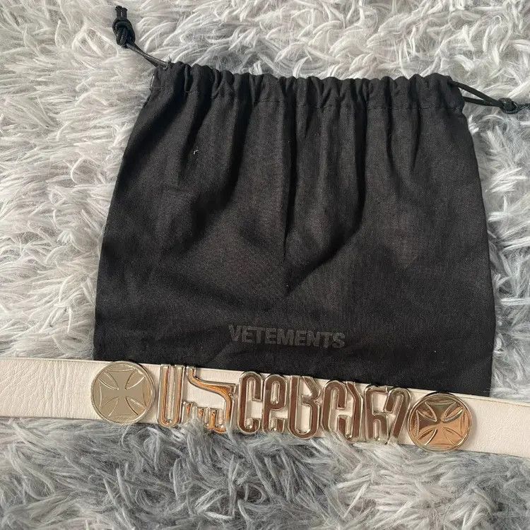 Vetements Vetements Vetements 19SS Slogan Belt-2506 Size ONE SIZE - 2 Thumbnail