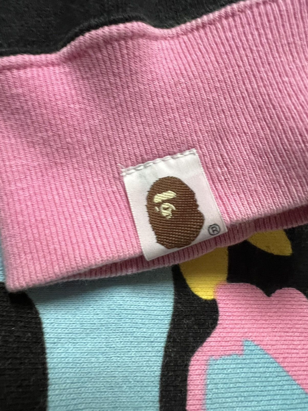 Bape A Bathing Ape Cotton Candy Camo Logo Sweatshirt Size US M / EU 48-50 / 2 - 5 Thumbnail