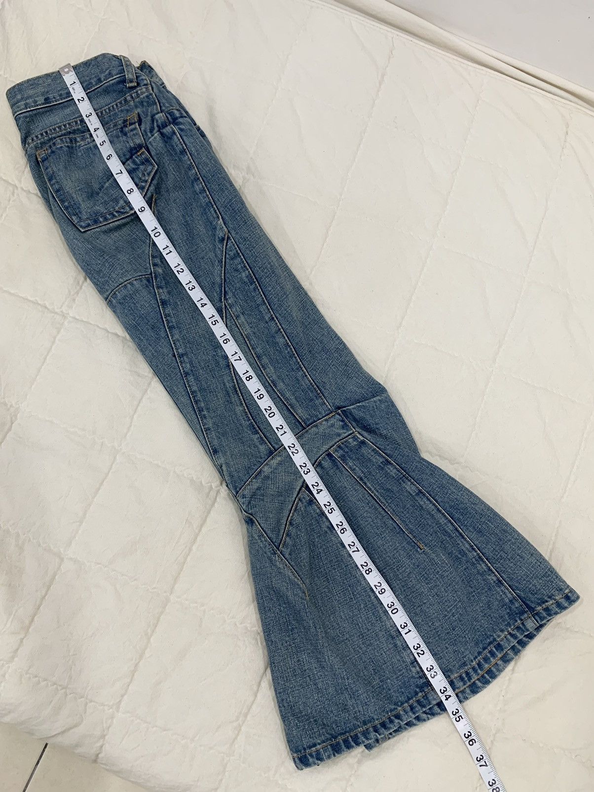 Comme des Garcons FW04 Junya Watanabe x Comme des Garcons Reconstructed Skirt Size 29" - 21 Thumbnail